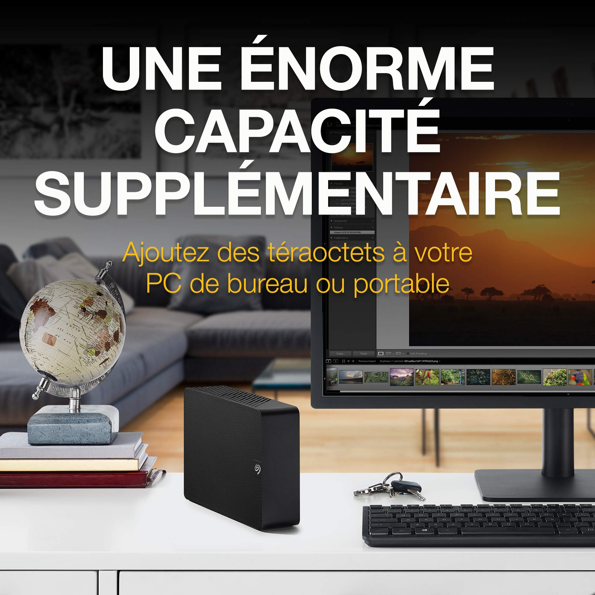 SEAGATE Expansion Desktop External Drive 16To USB3.0 3.5p