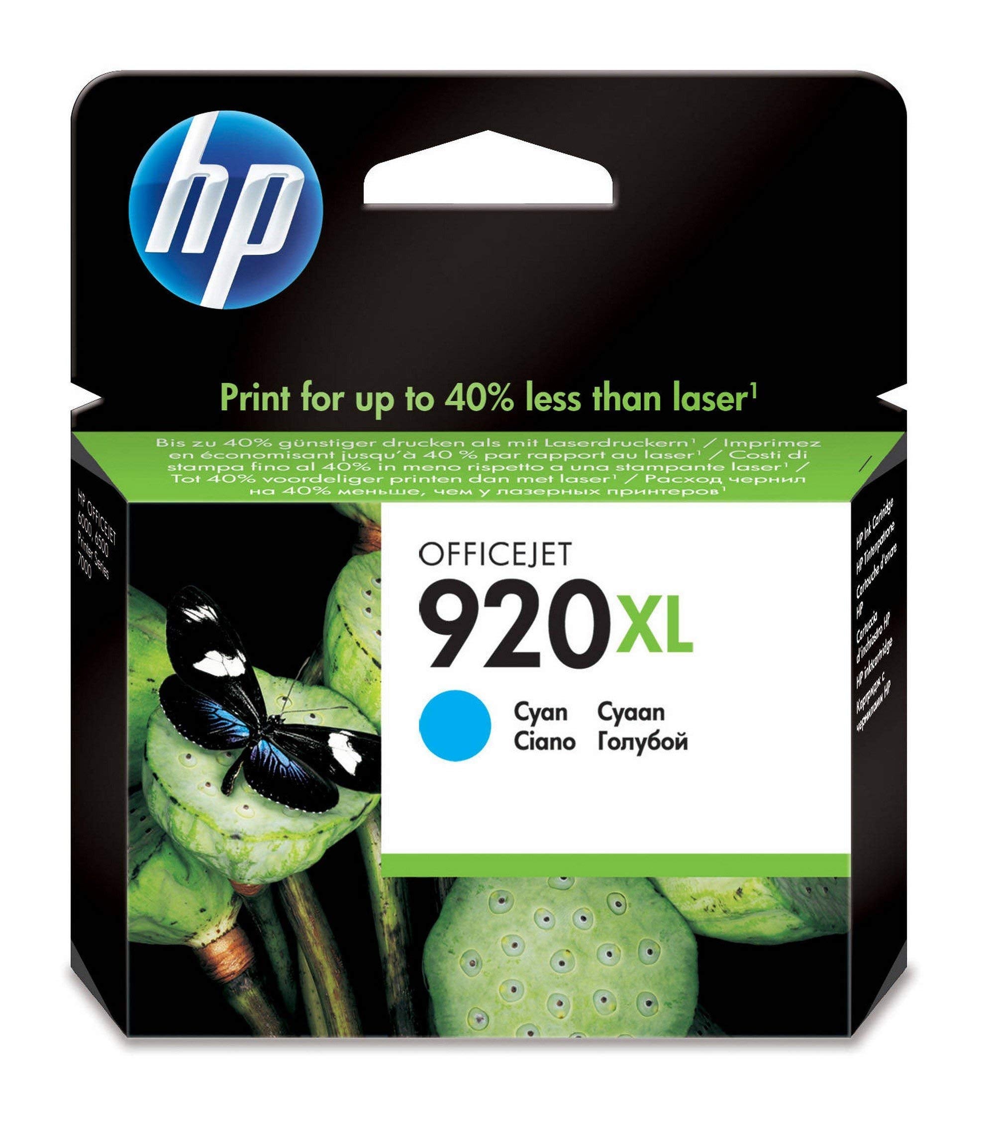 HP 920XL Cyan Officejet Ink Cartridges