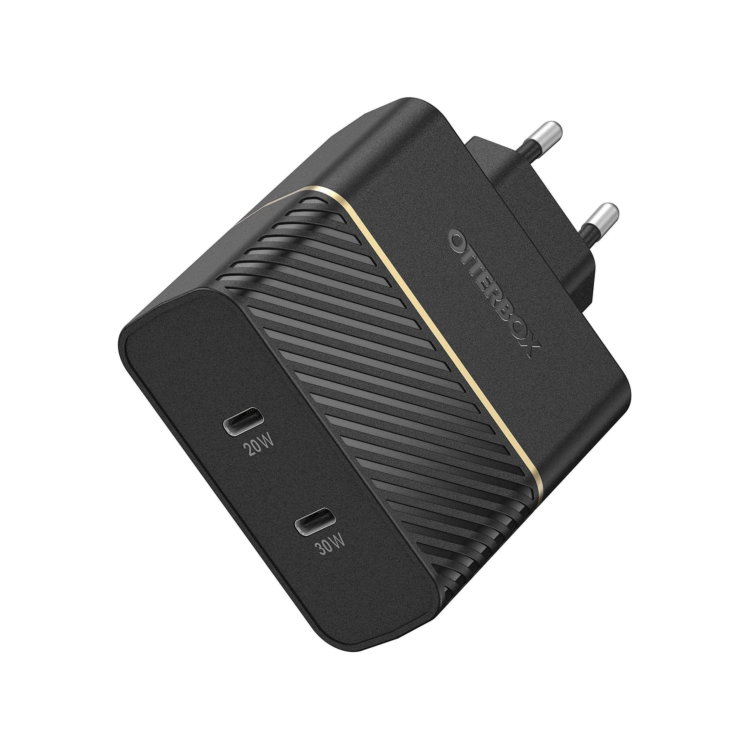 EU Plug 50W-1XUSB-C30W+1X USB-C20WUSB-PD
