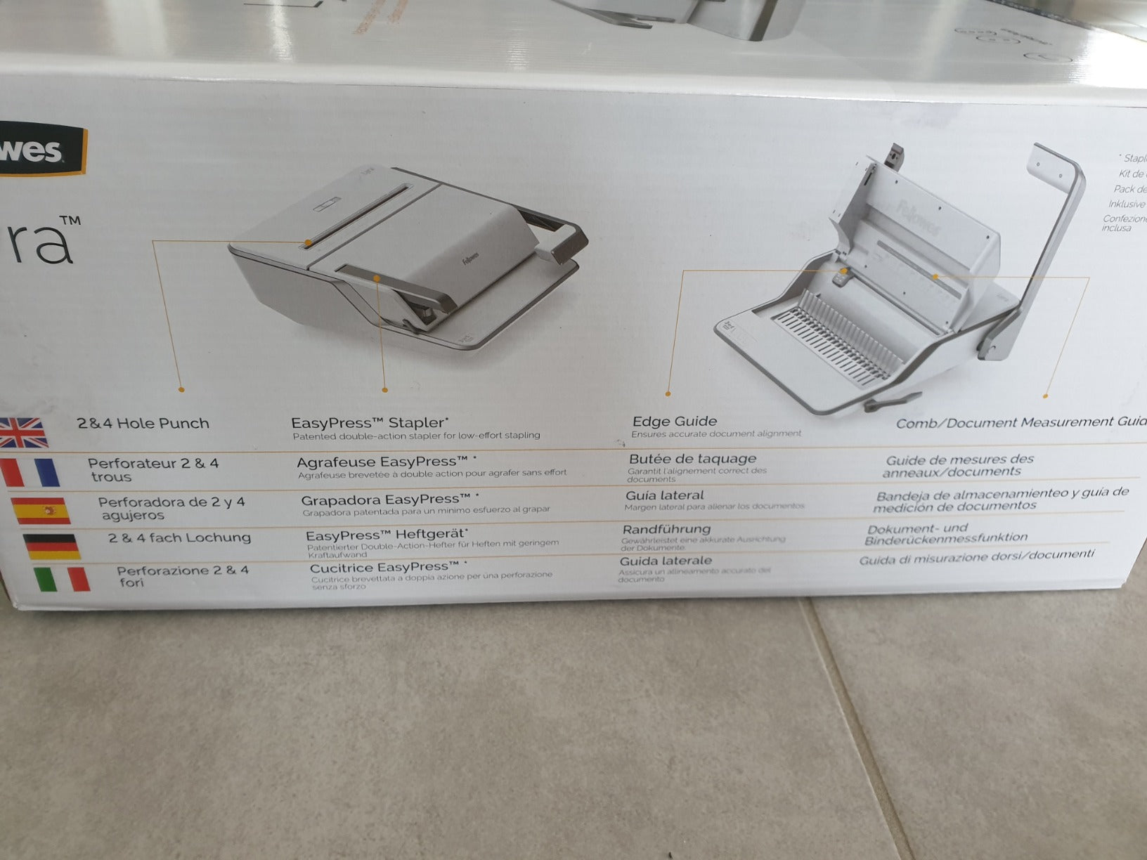 FELLOWES Station A Relier 3-en-1 Lyra EU/UK