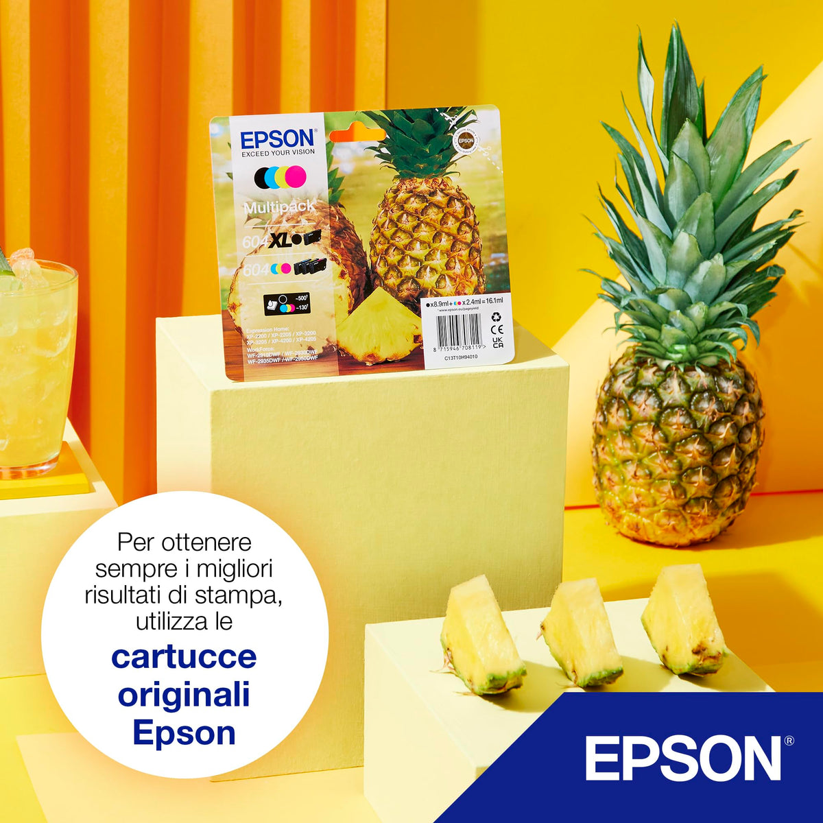 Ink/604XL Pineapple CMYK