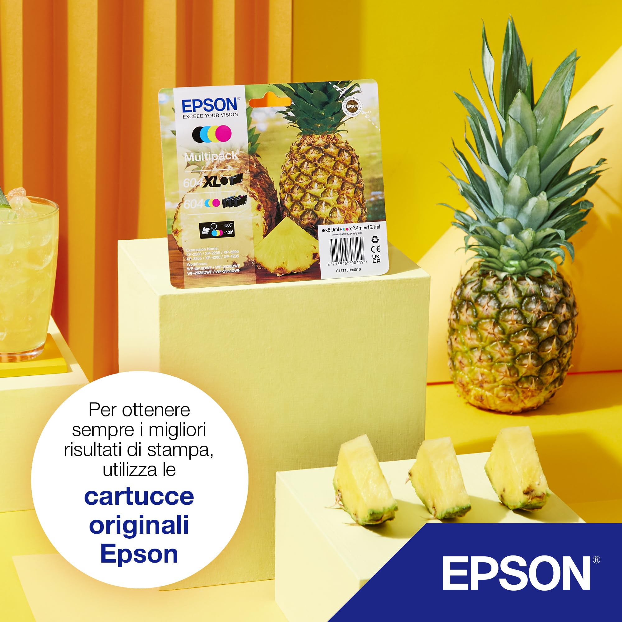 Ink/604XL Pineapple CMYK