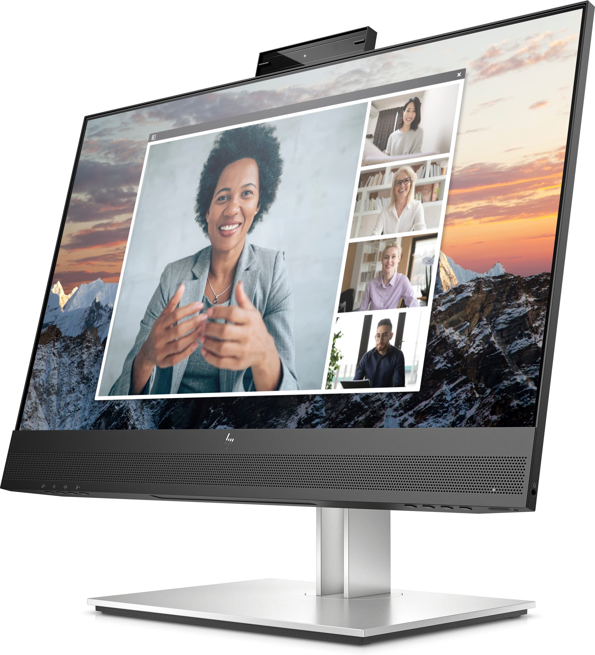 "HP E24m G4 60,5 cm (23.8"") 1920 x 1080 pixels Full HD Noir, Argent"