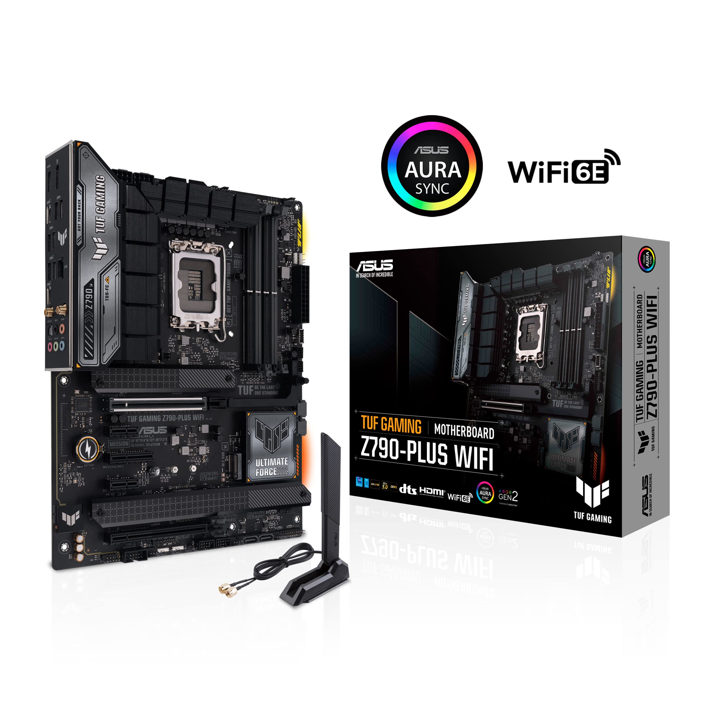 ASUS TUF GAMING Z790-PLUS WIFI LGA 1700 4DDR5 ATX 4xSATA MB 1xHDMI 1xDP 4xM.2
