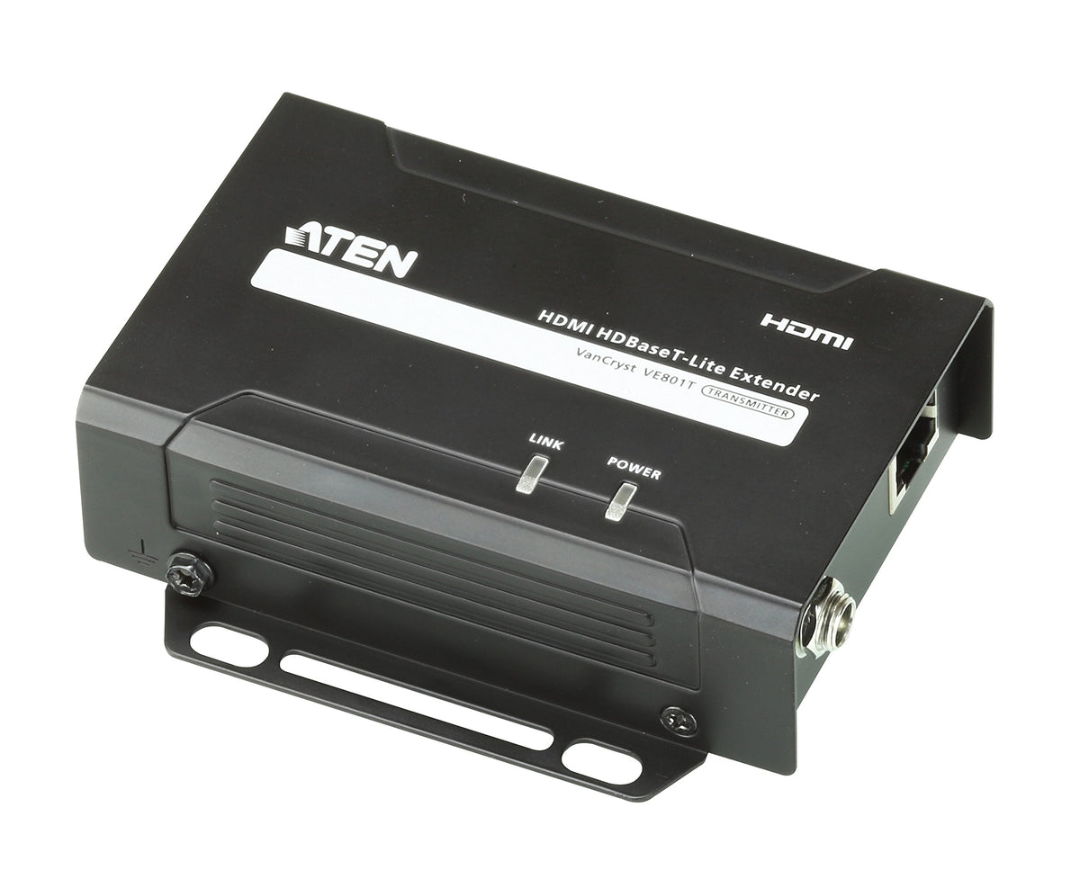 VE801T - 3840 x 2160 pixels - Émetteur AV - 70 m - Noir - HDCP