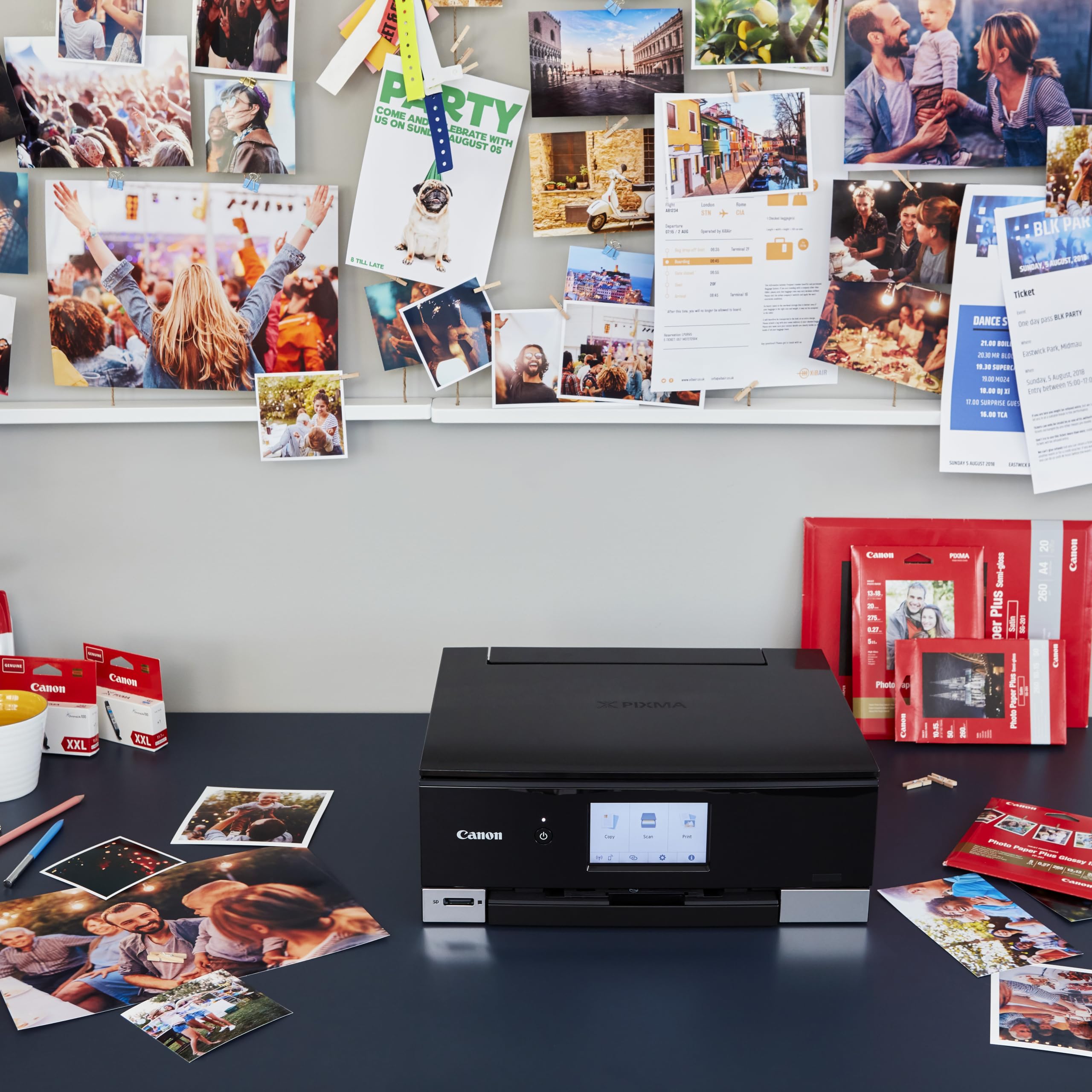 CANON GP-501 brillant photo  papier inkjet 210g/m2 A4 100 feuilles pack de 1
