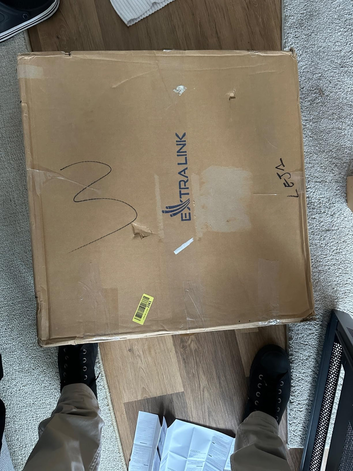 Extralink EX.14381 étagere 22U Rack autonome Noir