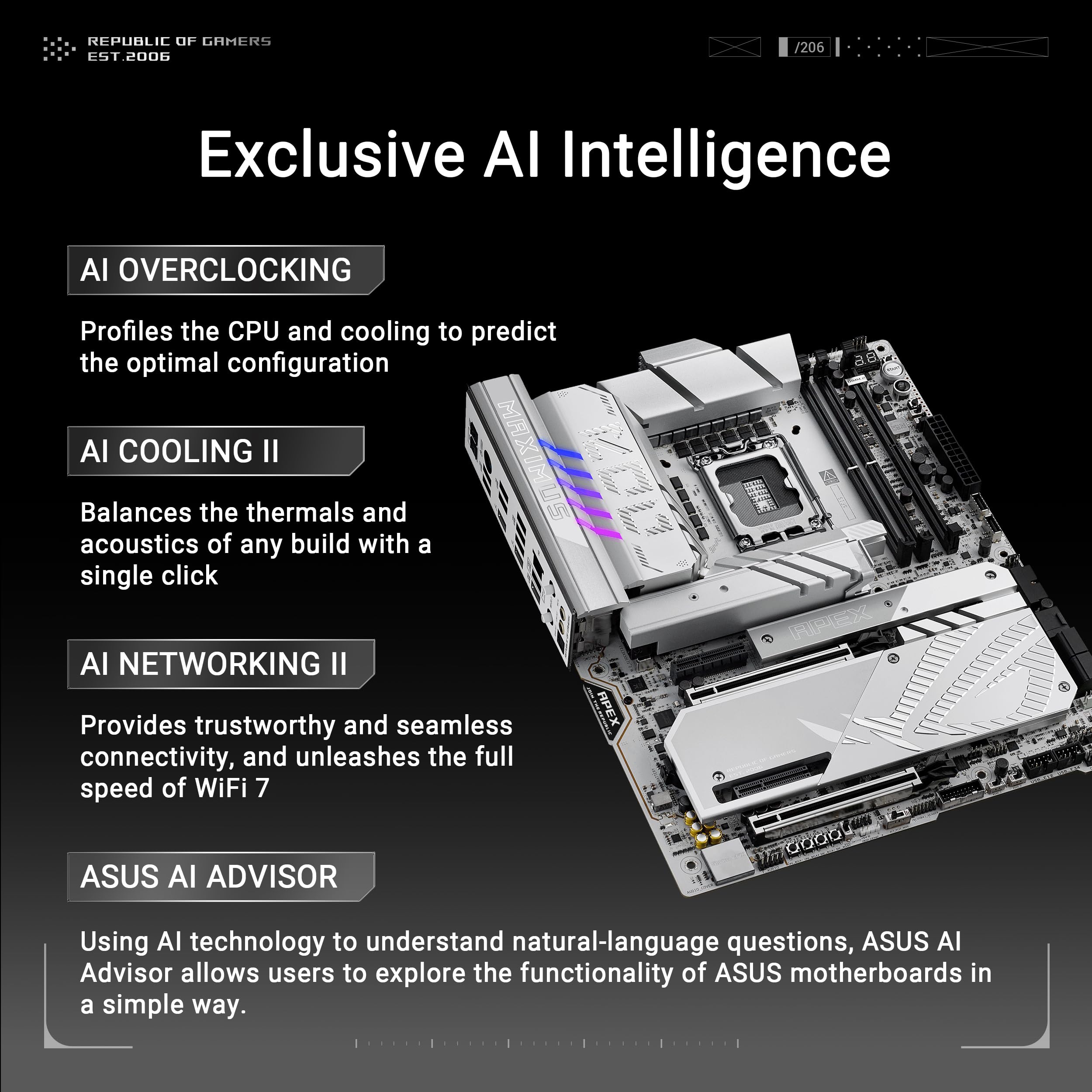 ASUS ROG MAXIMUS Z890 APEX LGA1851 DDR5 ATX MB