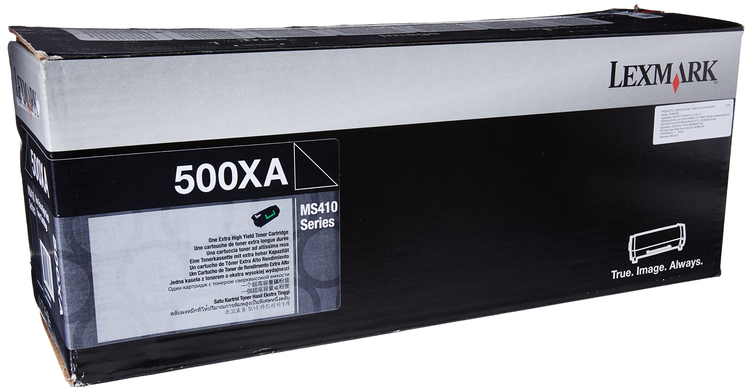 LEXMARK 500XA cartouche de toner noir capacité standard 10.000 pages pack de 1