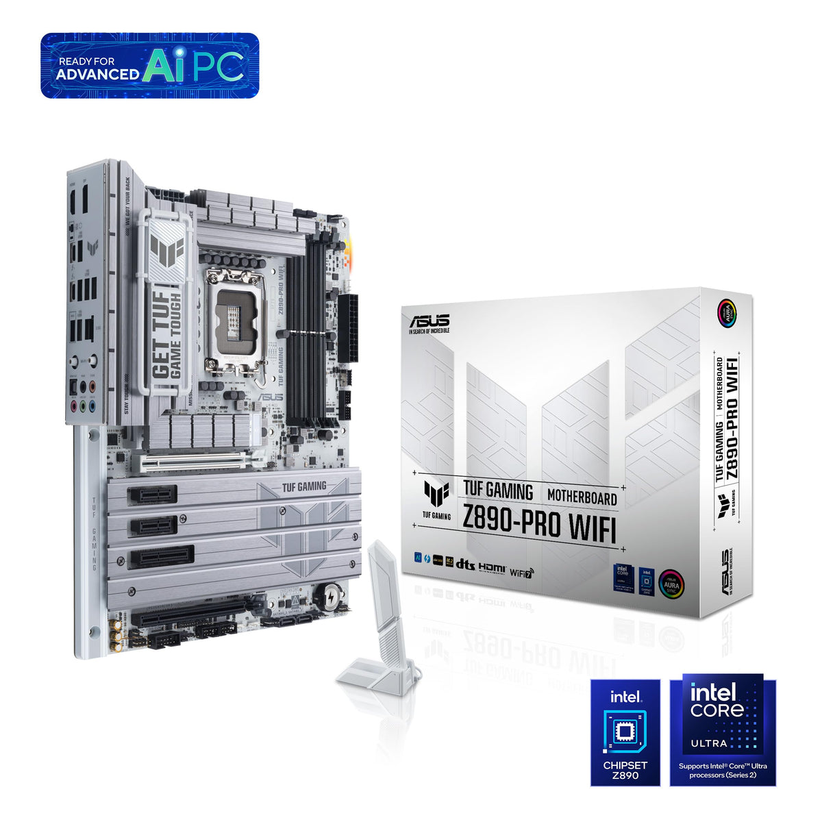 ASUS TUF GAMING Z890-PRO WIFI LGA1851 DDR5 ATX MB