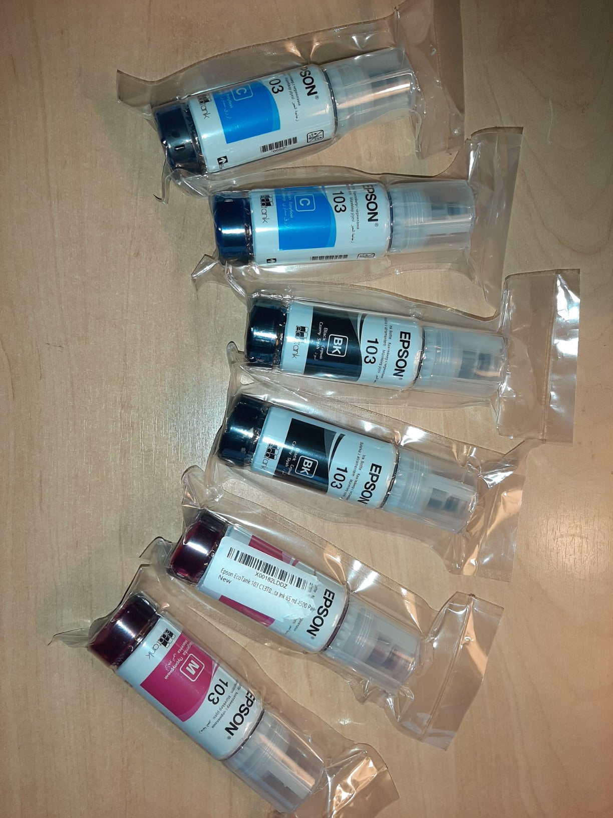 EPSON 1LB 103 EcoTank Magenta ink bottle local