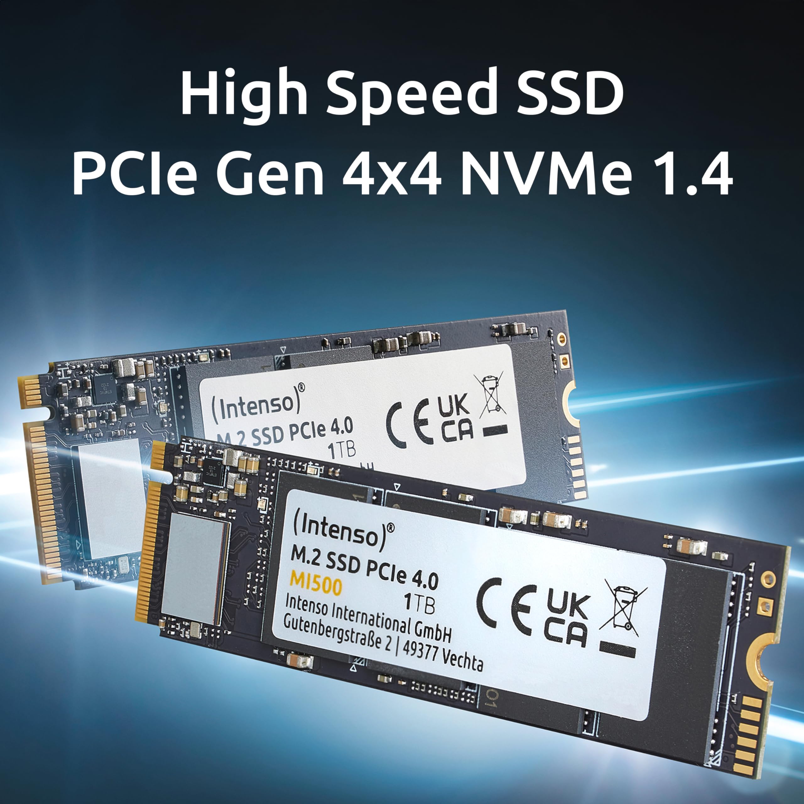 INTENSO MI500 - Disque M.2 - 1 To - NVMe Gen4