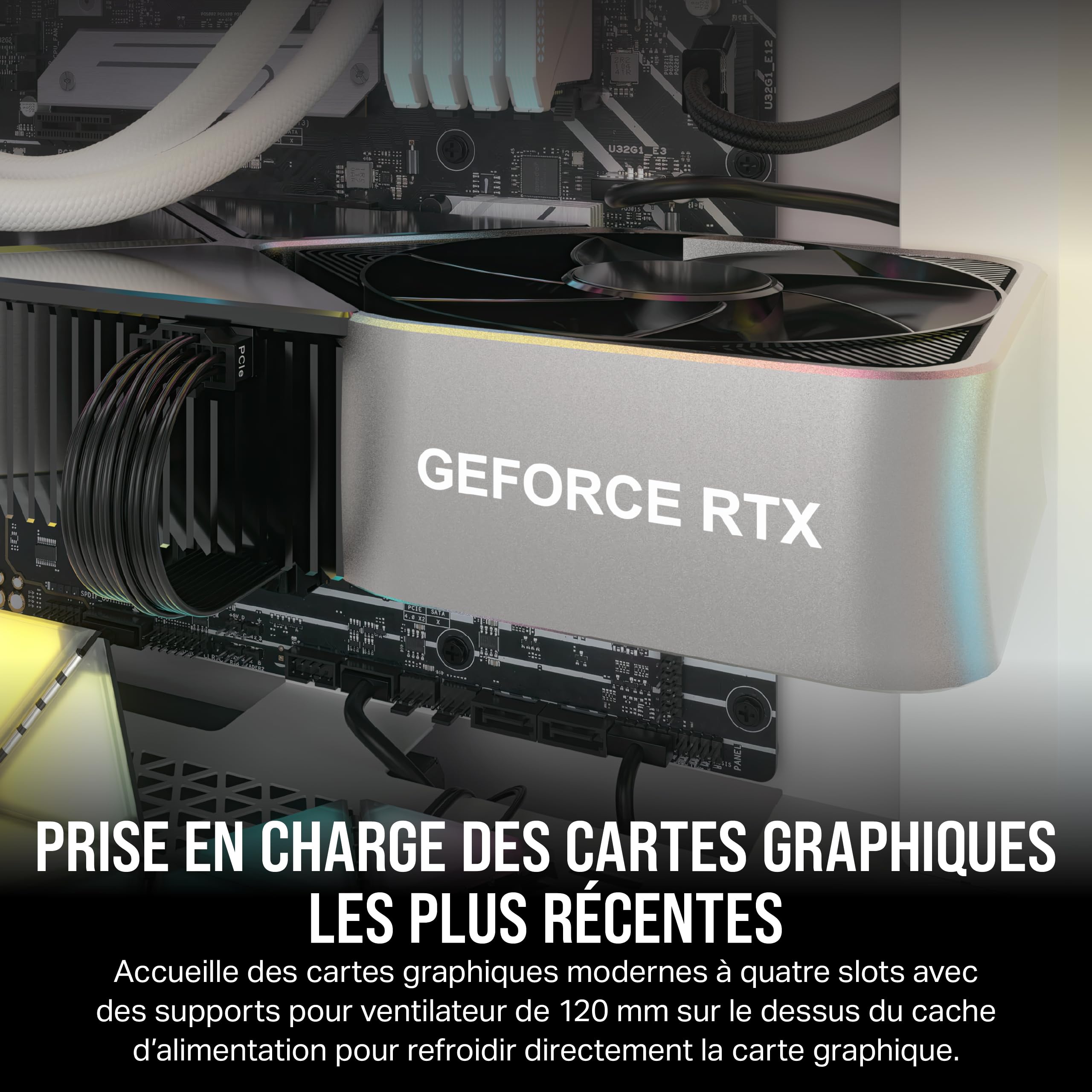 Boîtier ATX semi-tour Corsair CC-9011252-WW Blanc