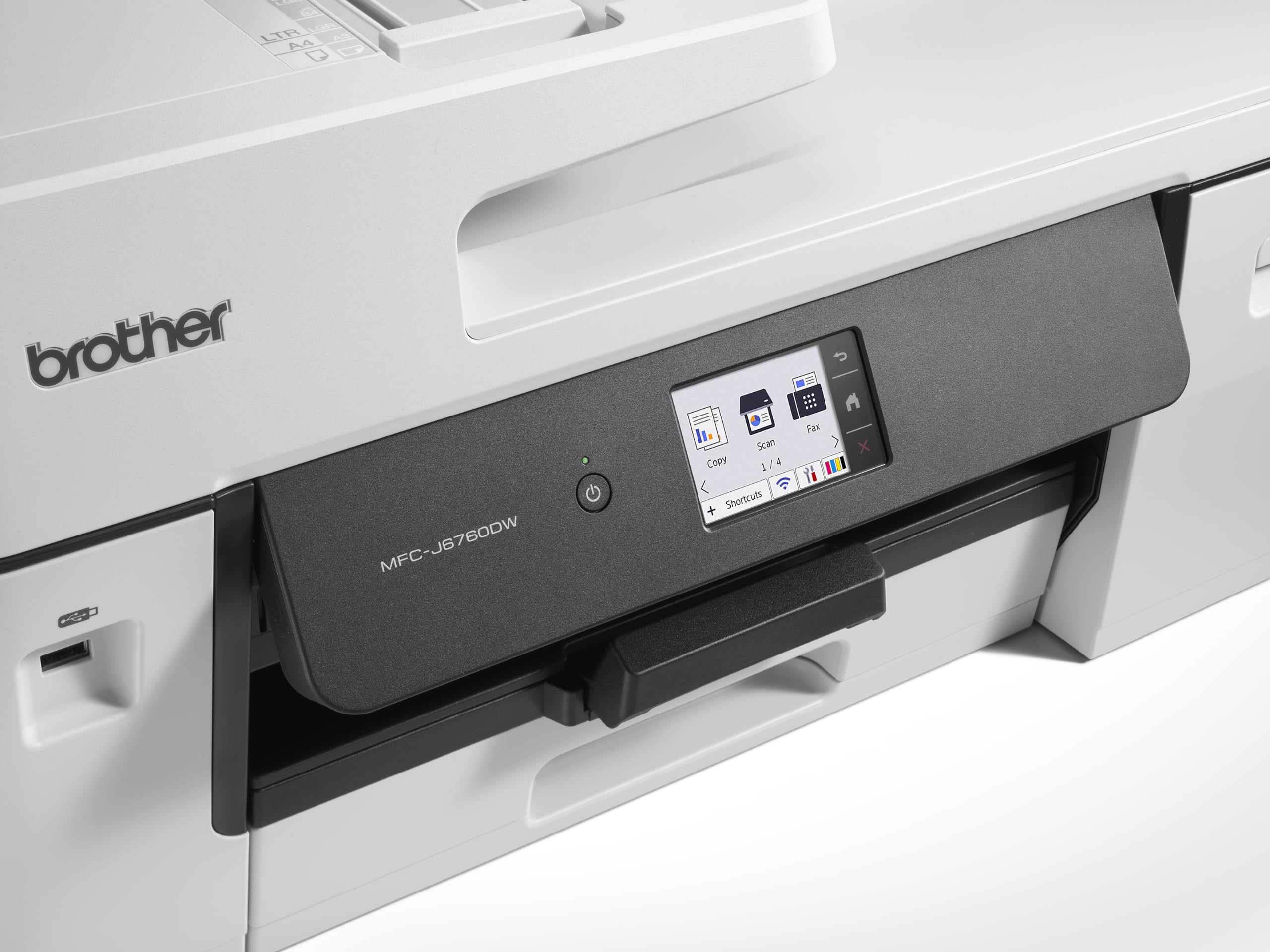 BROTHER MFC-J6760DW Multifonction jet dencre couleur professionnelle 4-en-1 A3 Business Smart 31 ipm Ethernet Wi-Fi bac papier