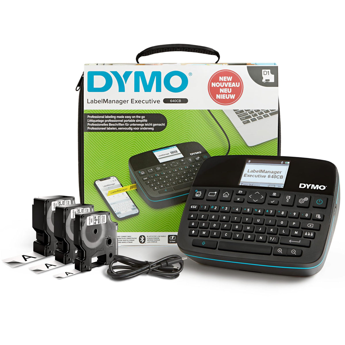 DYMO Etiqueteuse LabelManager 640 CB kit AZERTY