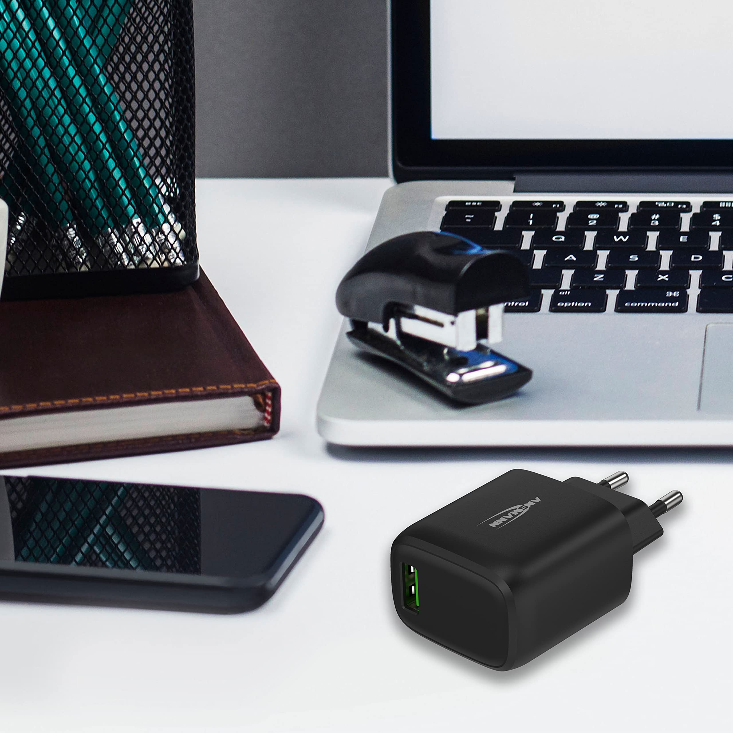 CHARGEUR SECTEUR 1 PORT USB QUICK CHARGE QC 3.0