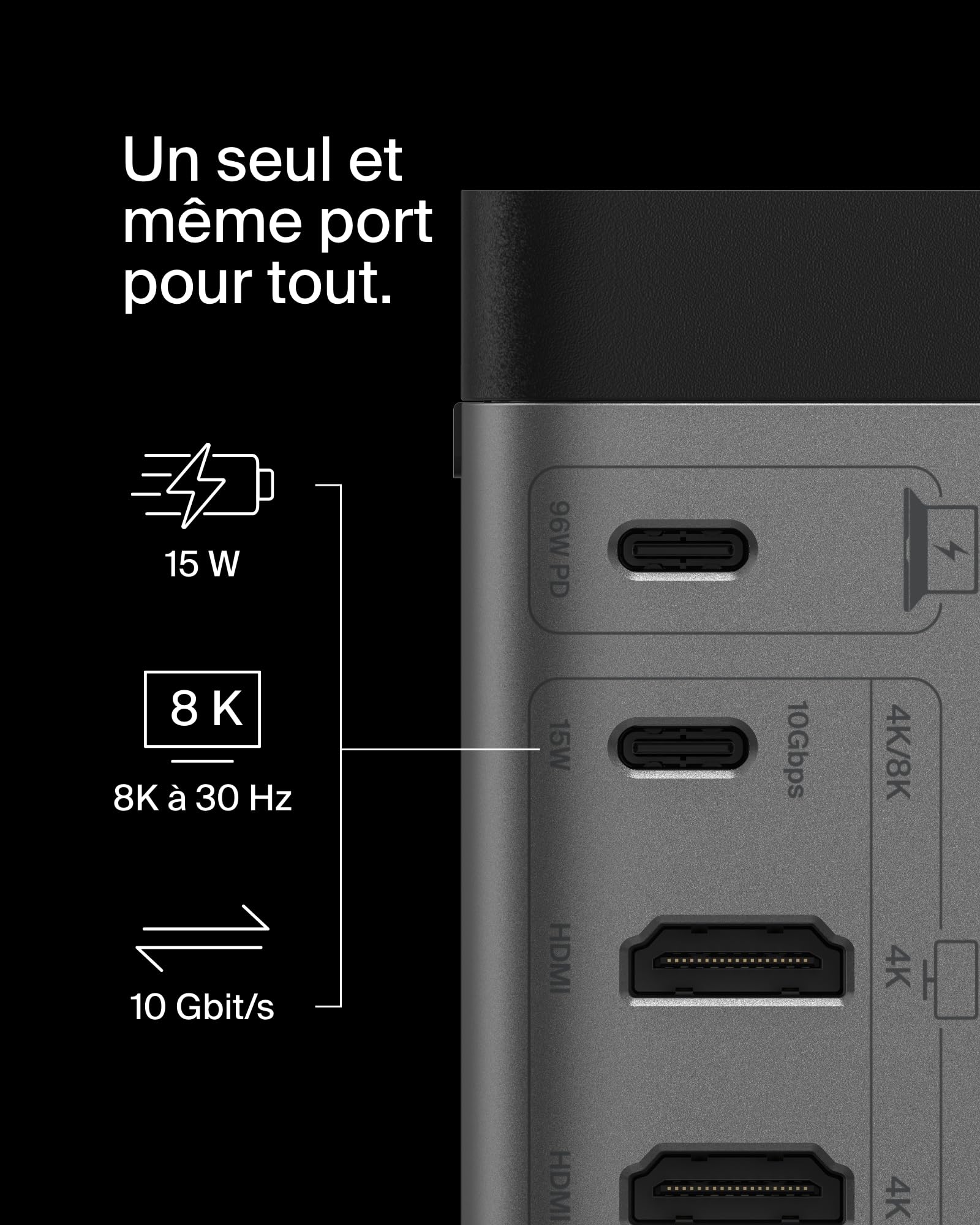 BELKIN USB-C 11-in-1 Pro GaN Dock