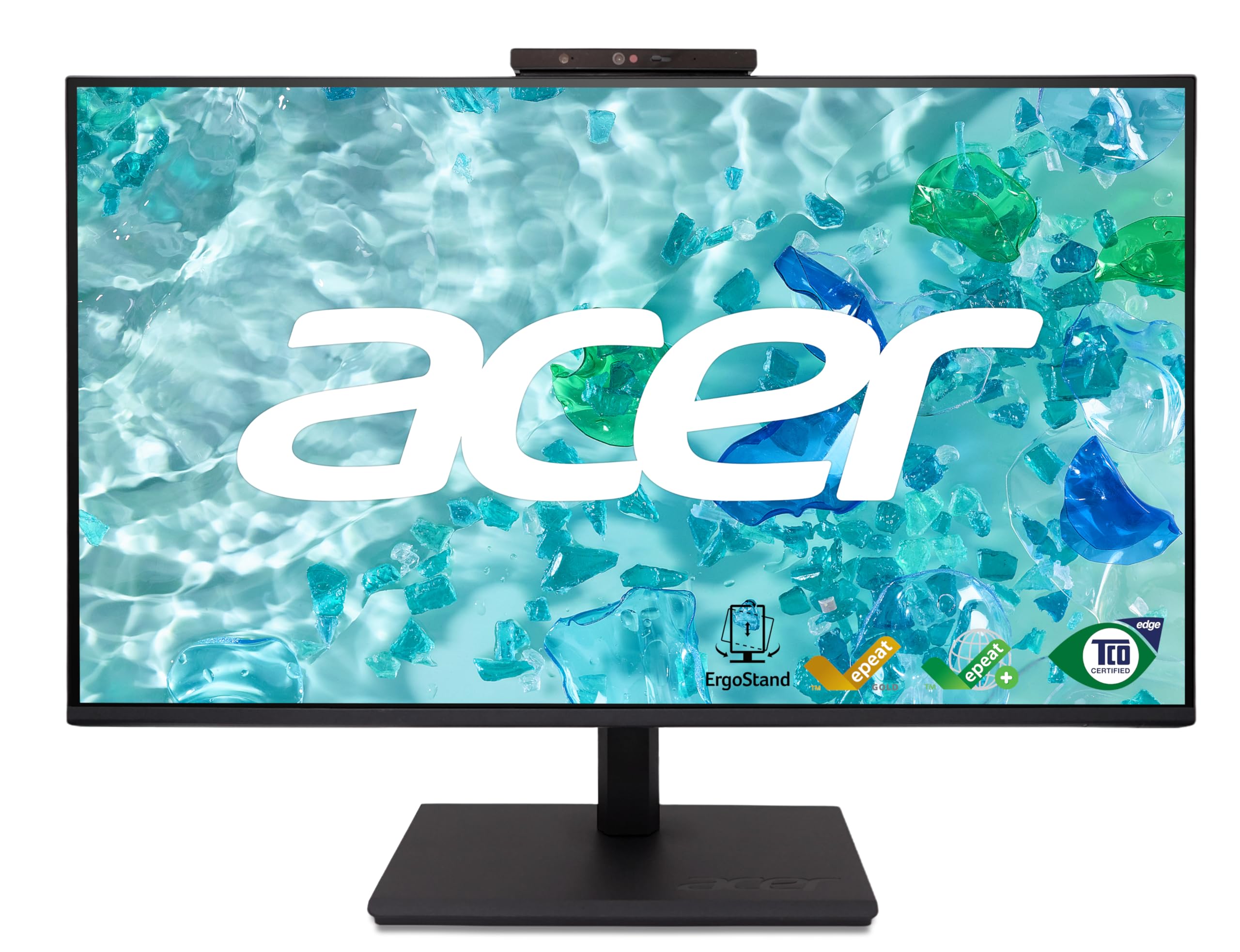 ACER B247YD6 23.8p FHD ZeroFrame IPS 120Hz 16:9 4ms GTG 250nits VGA HDMI DP MM Audio WebCam 5M IR/Mic 3xUSB3.2 USB-B