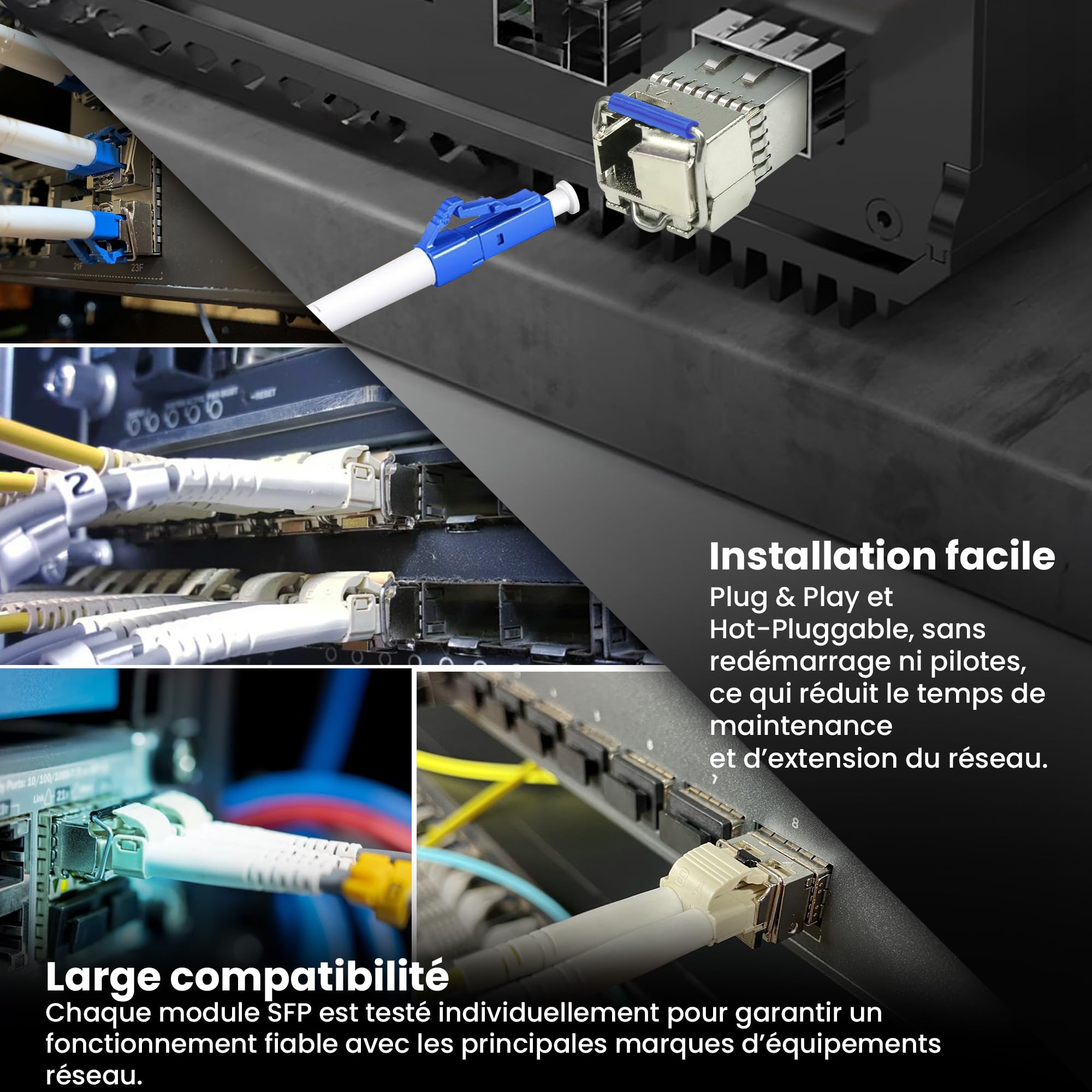 Extralink EX.6211 module émetteur-récepteur de réseau Fibre optique 10000 Mbit/s