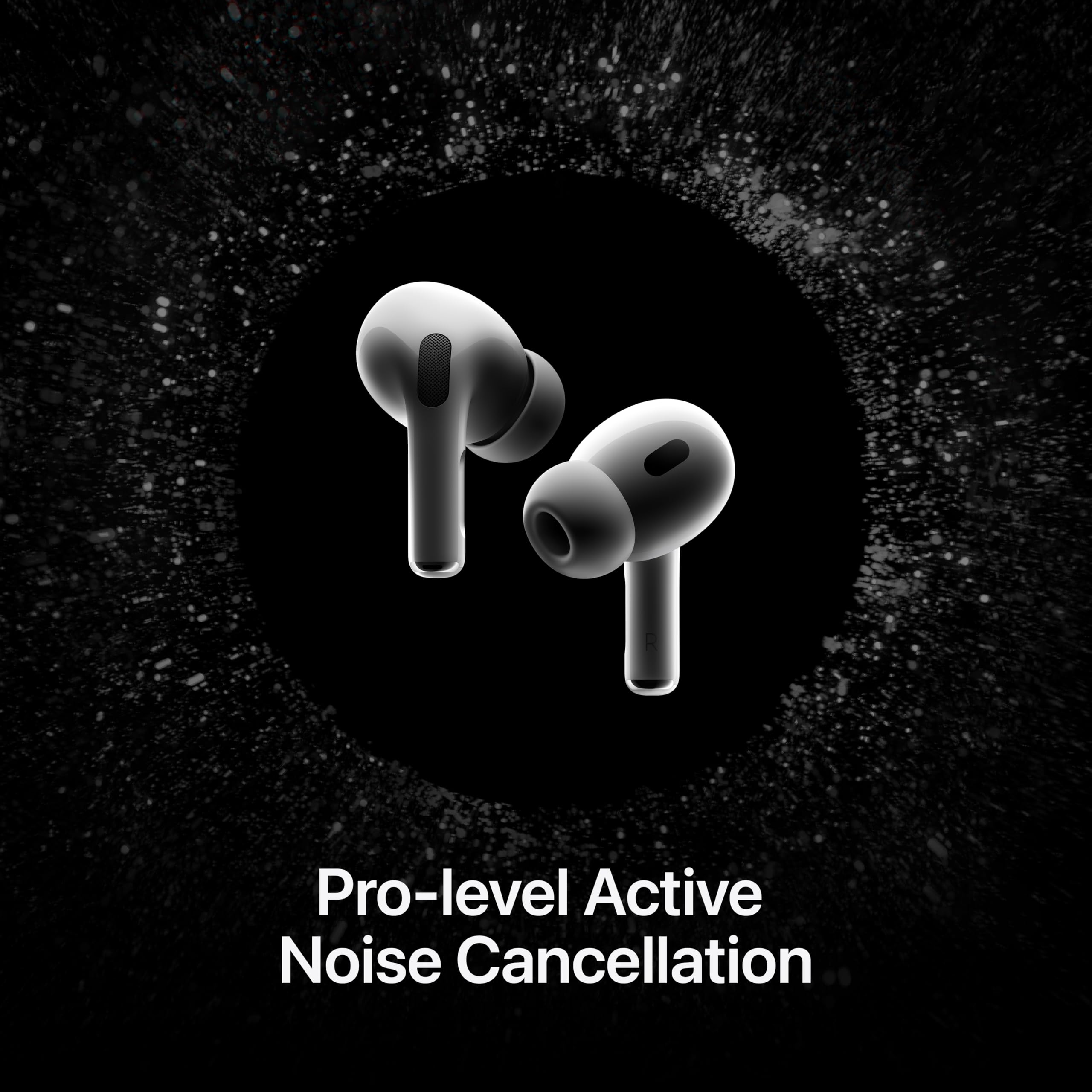Écouteurs Sans Fil Apple AirPods Pro 2 (Bluetooth - Boitier de Charge MagSafe) Blanc