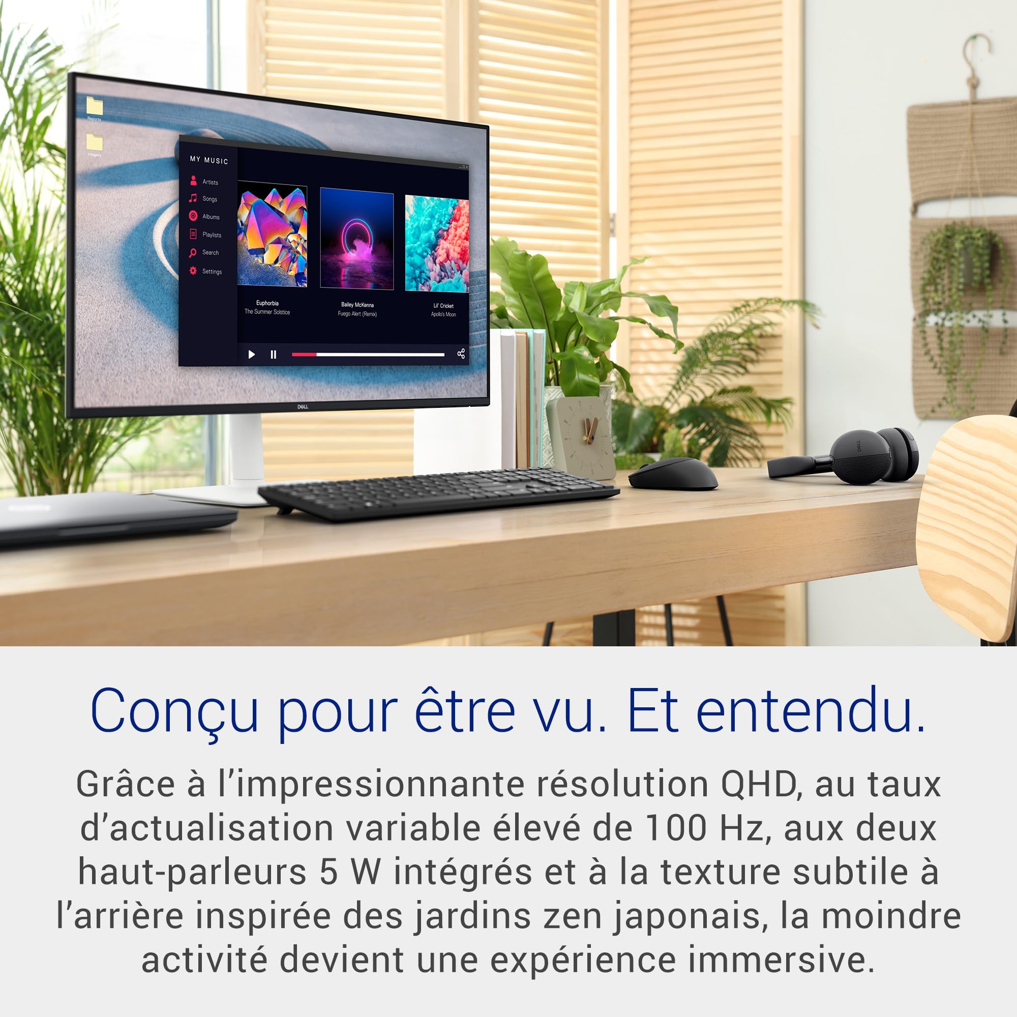 "DELL Plus S2725HS écran plat de PC 68,6 cm (27"") 1920 x 1080 pixels Full HD LCD Blanc"