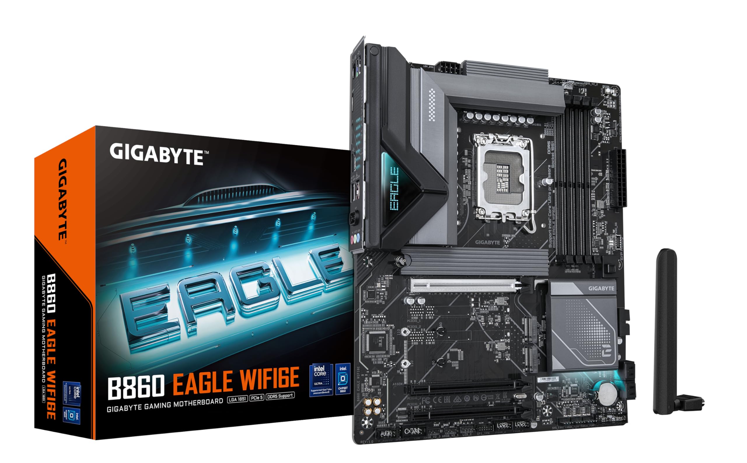 GIGABYTE B860 EAGLE WIFI6E carte mere Intel B860 LGA 1851 (Socket V1) ATX