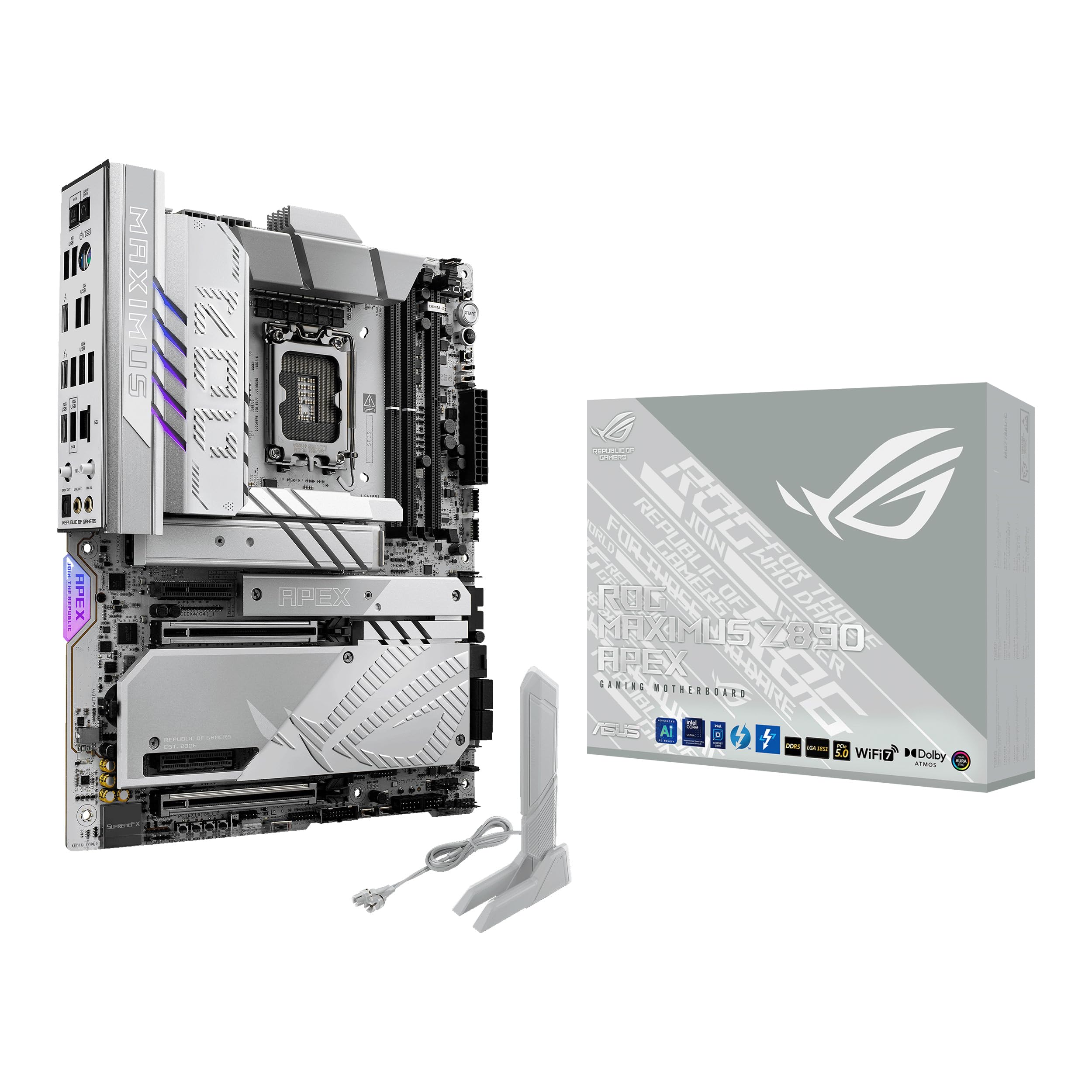 ASUS ROG MAXIMUS Z890 APEX LGA1851 DDR5 ATX MB