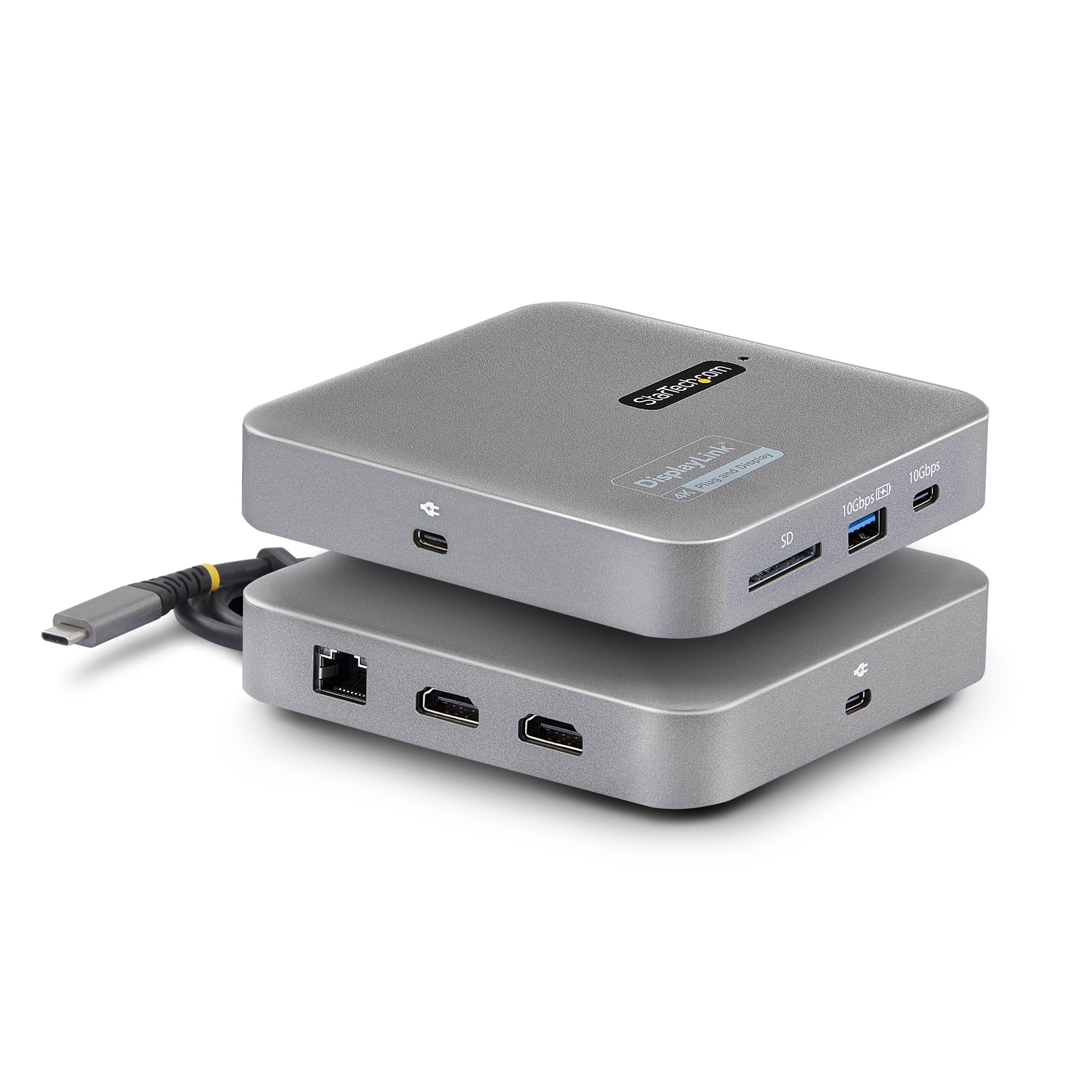 USB C Multiport Adapter Dual 4K HDMI PD