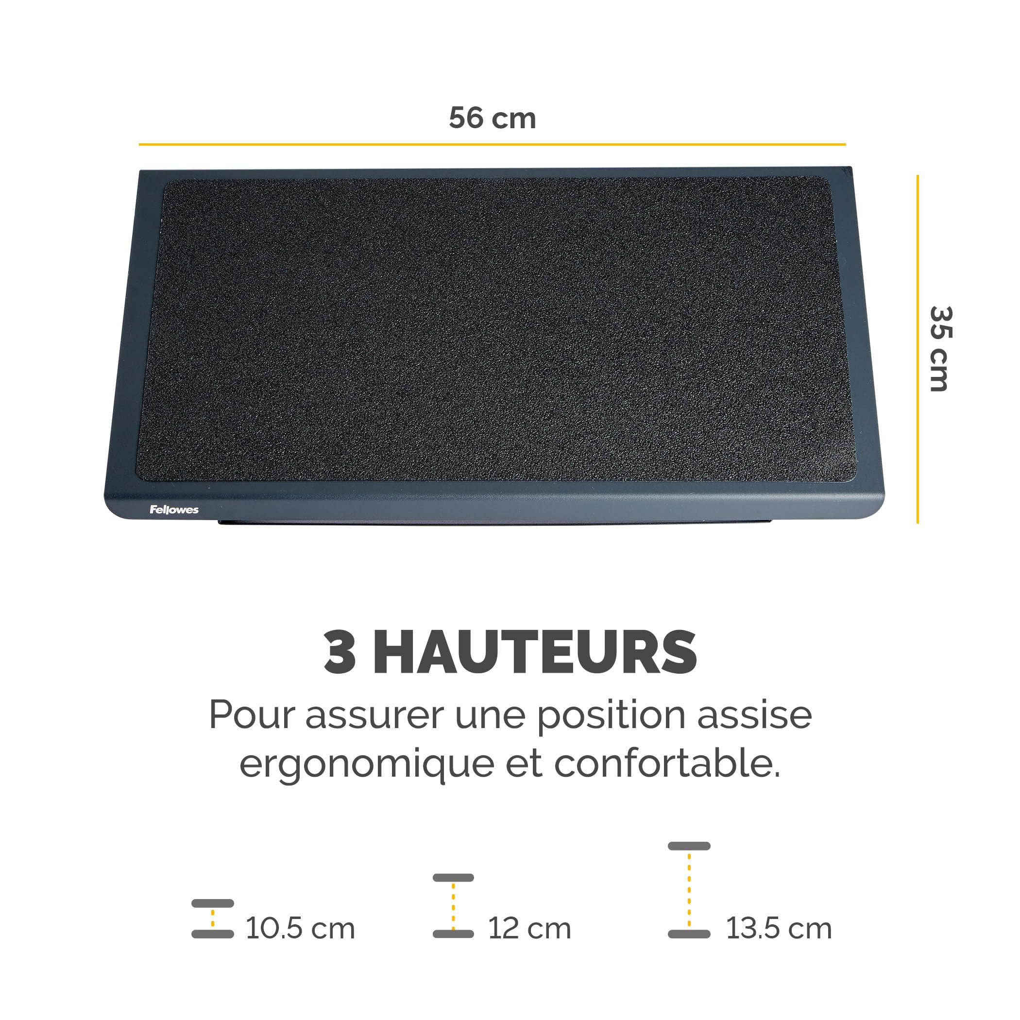 FELLOWES REPOSE-PIEDS ROBUSTE PRO SERIES
