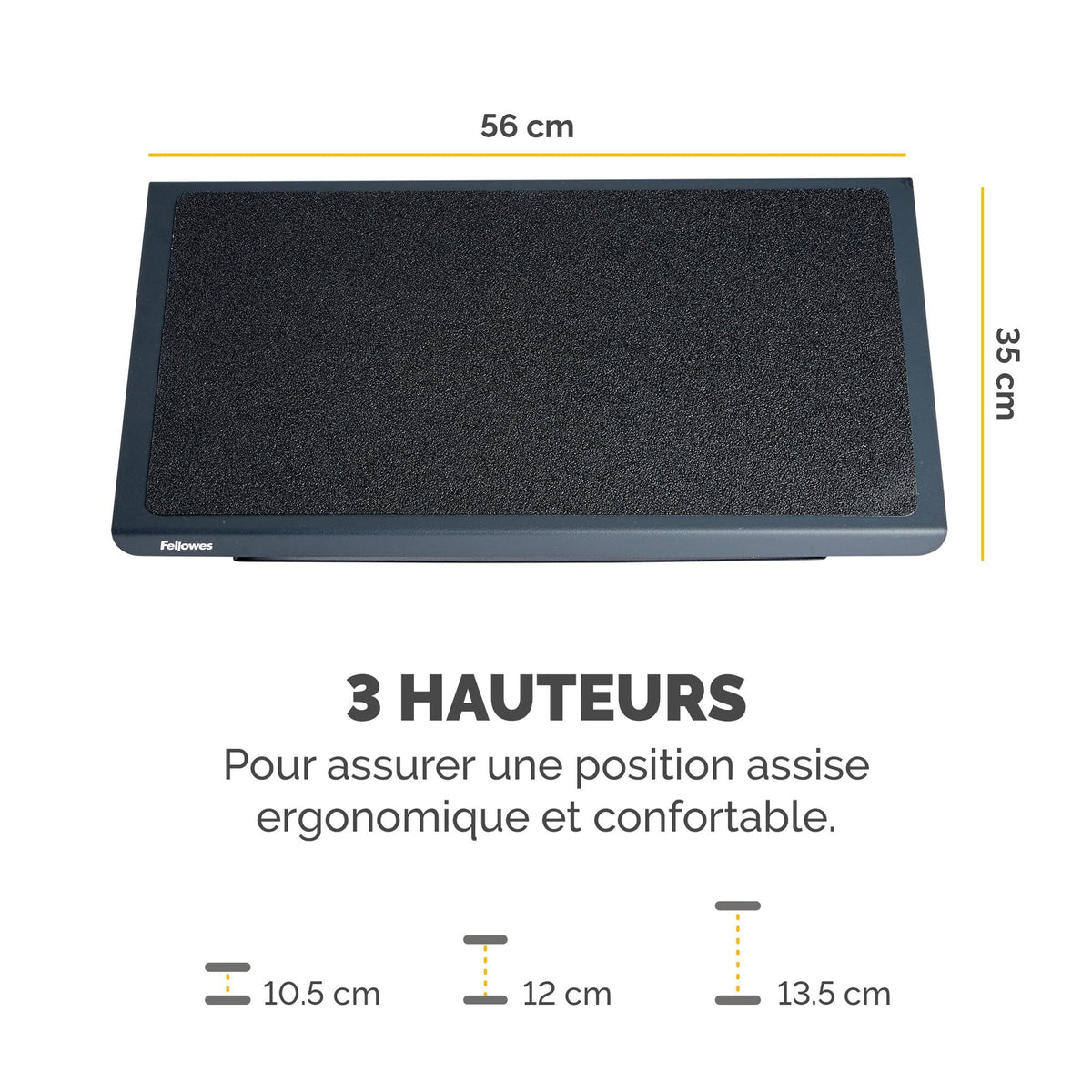FELLOWES REPOSE-PIEDS ROBUSTE PRO SERIES