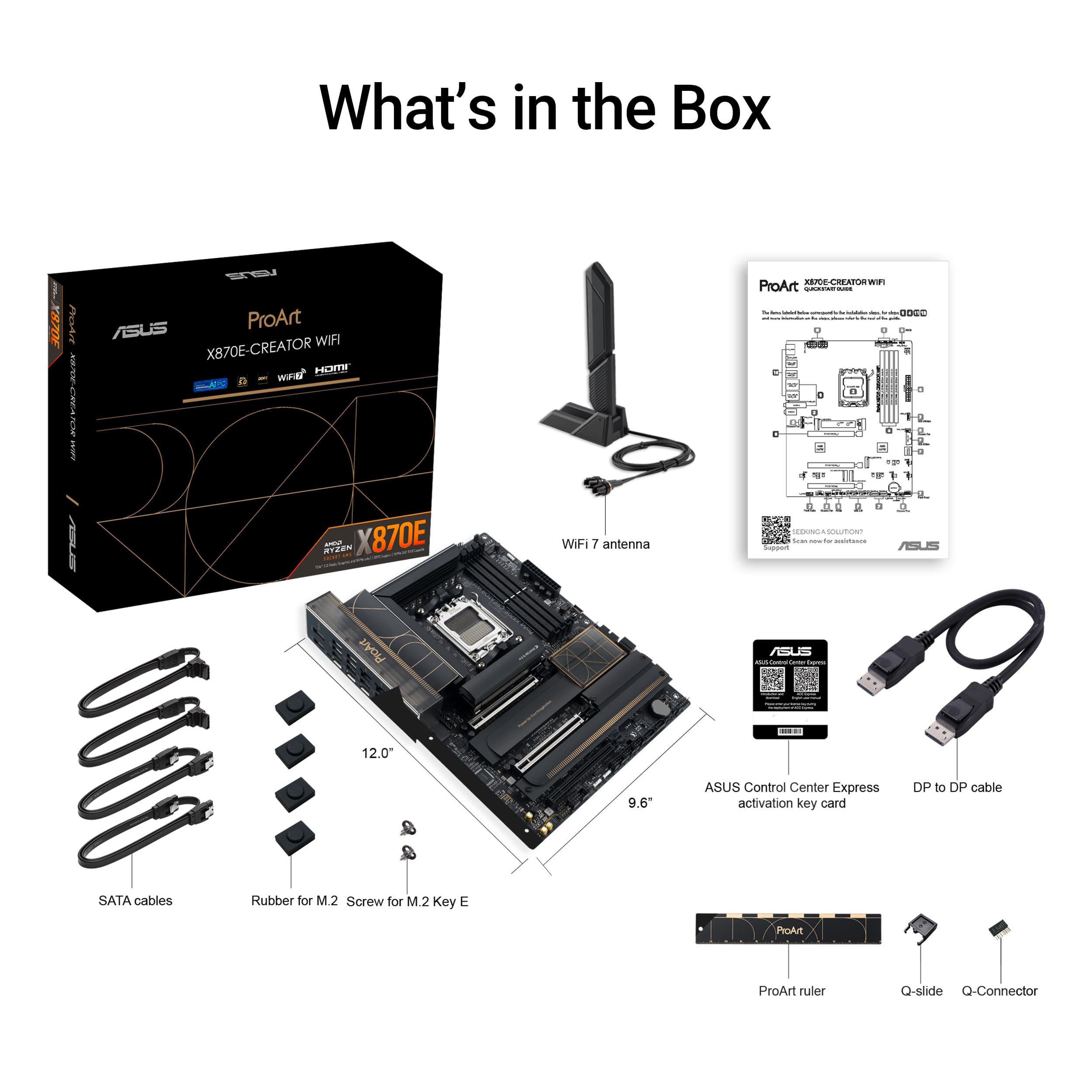 ASUS PROART X870E-CREATOR WIFI AM5 DDR5 ATX MB