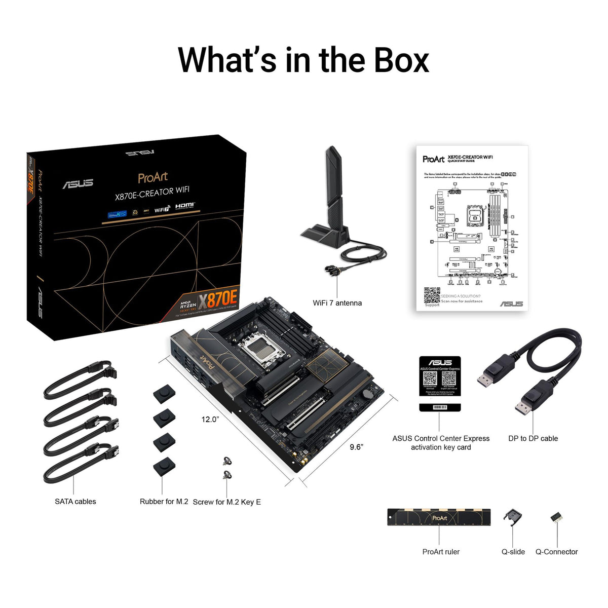 ASUS PROART X870E-CREATOR WIFI AM5 DDR5 ATX MB