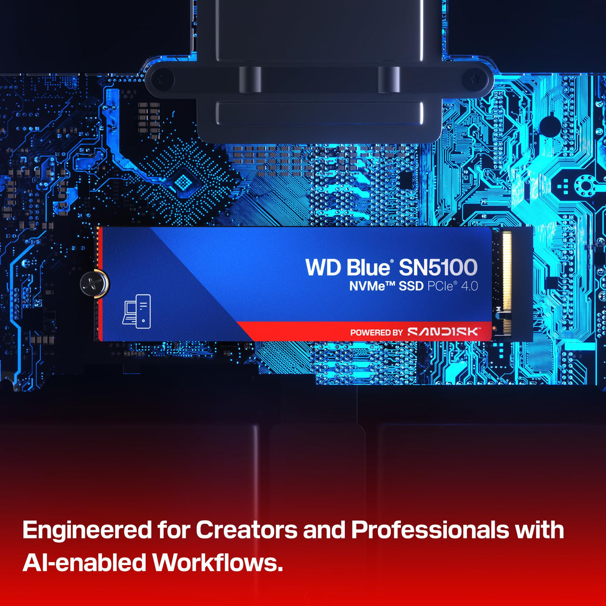WD Blue SN5100 NVMe SSD 4To M.2