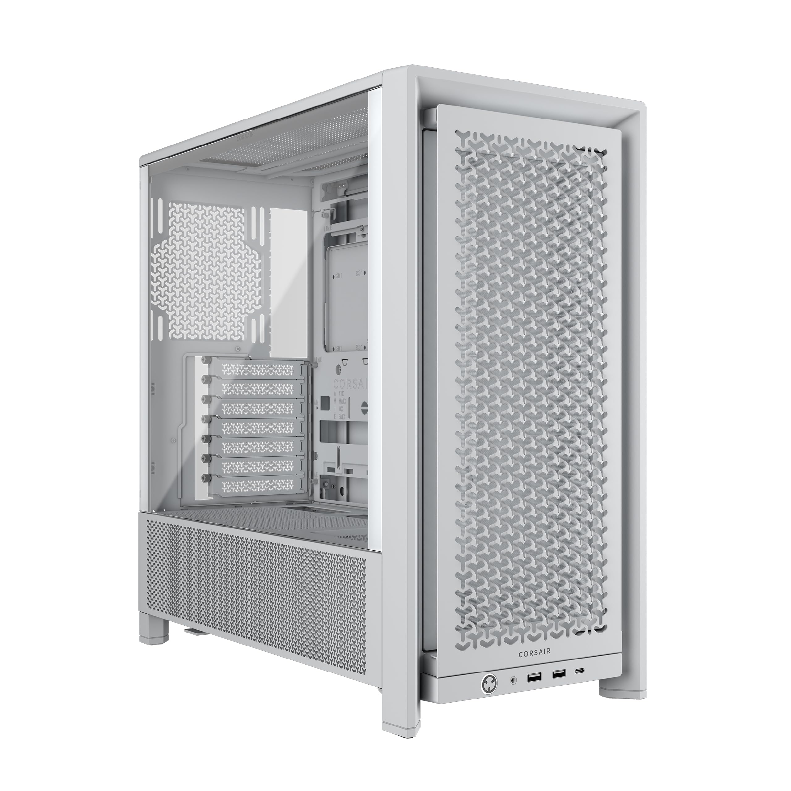 Boîtier ATX semi-tour Corsair Blanc