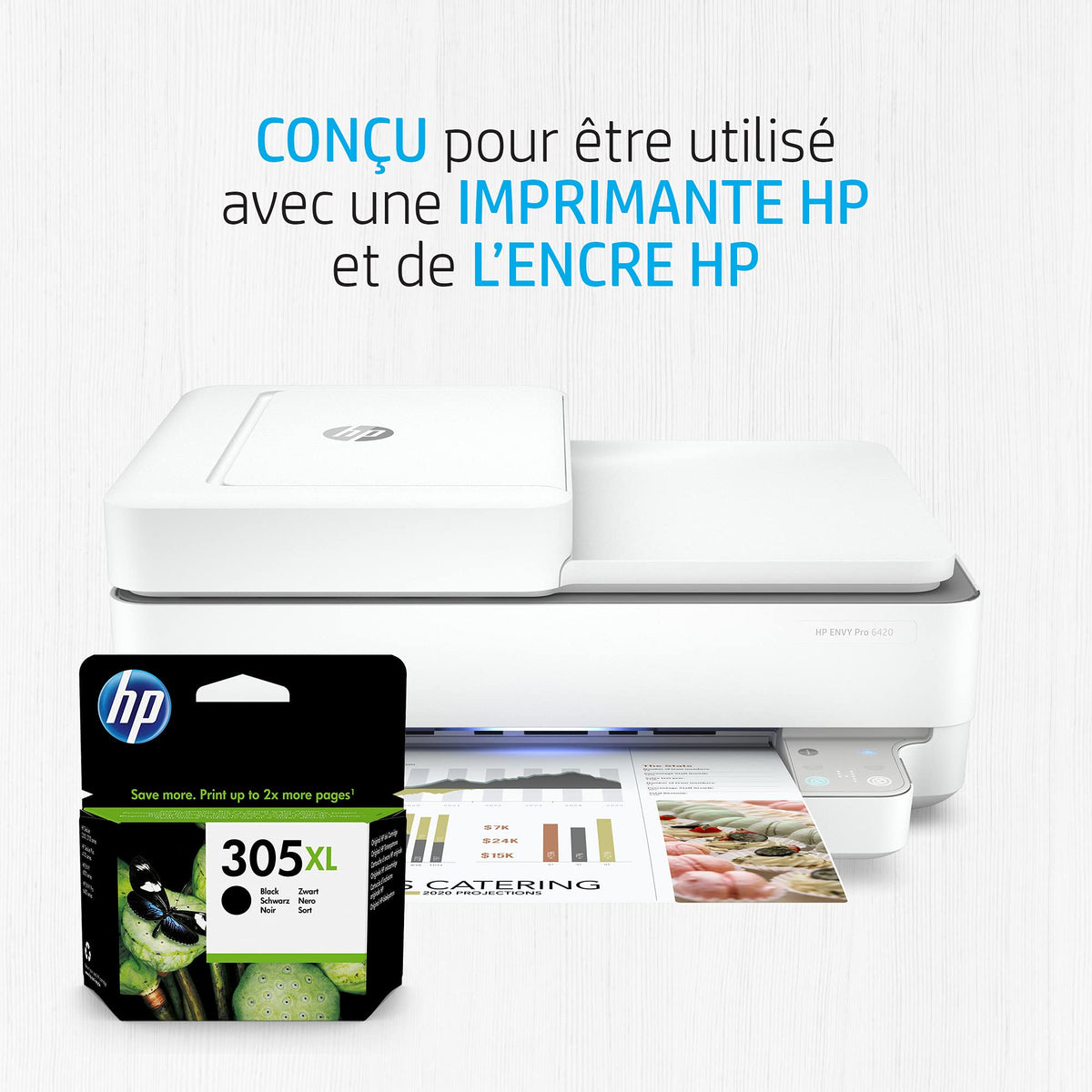 HP original Advanced glossy photo paper white Ink cartridge Q8697A 250g/m2 A3 20 sheets 1-pack