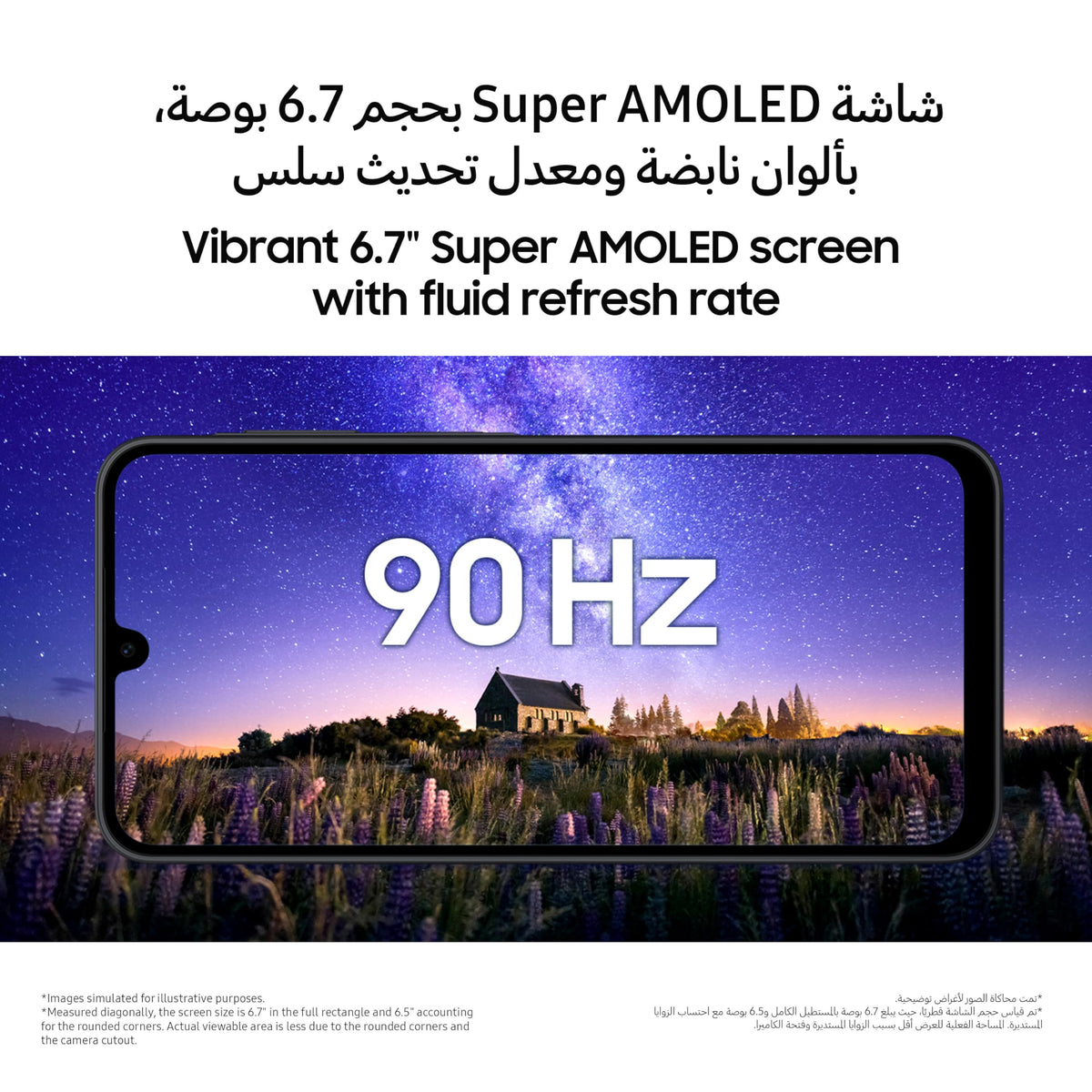 Samsung *A175 Galaxy A17 4G (6.7'' - 128 Go, 6 Go RAM - NO EU, Garantie 2 ans par Hem) Noir