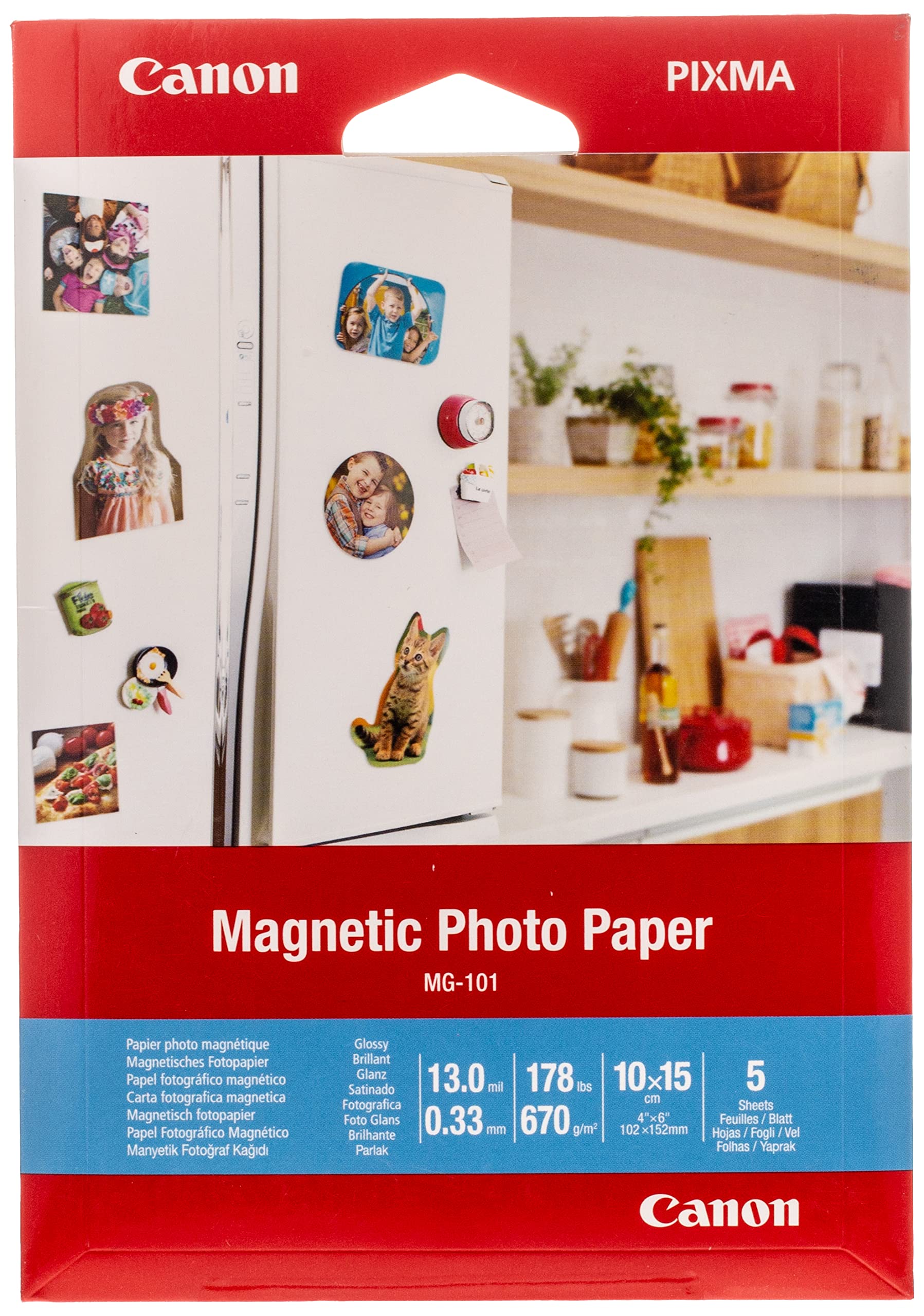 CANON MAGNETIC PHOTO PAPER MG-101