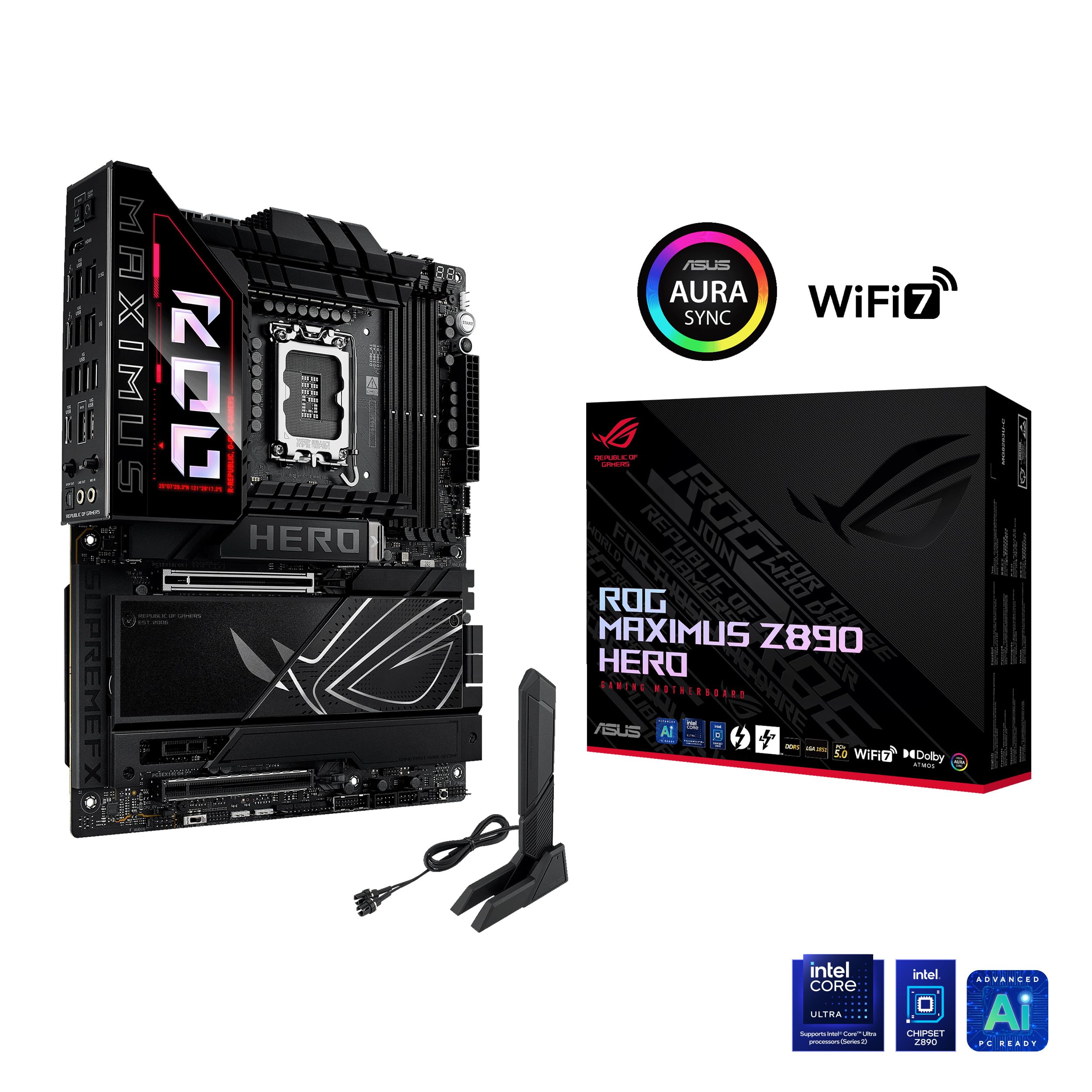 ASUS ROG MAXIMUS Z890 HERO LGA1851 DDR5 ATX MB