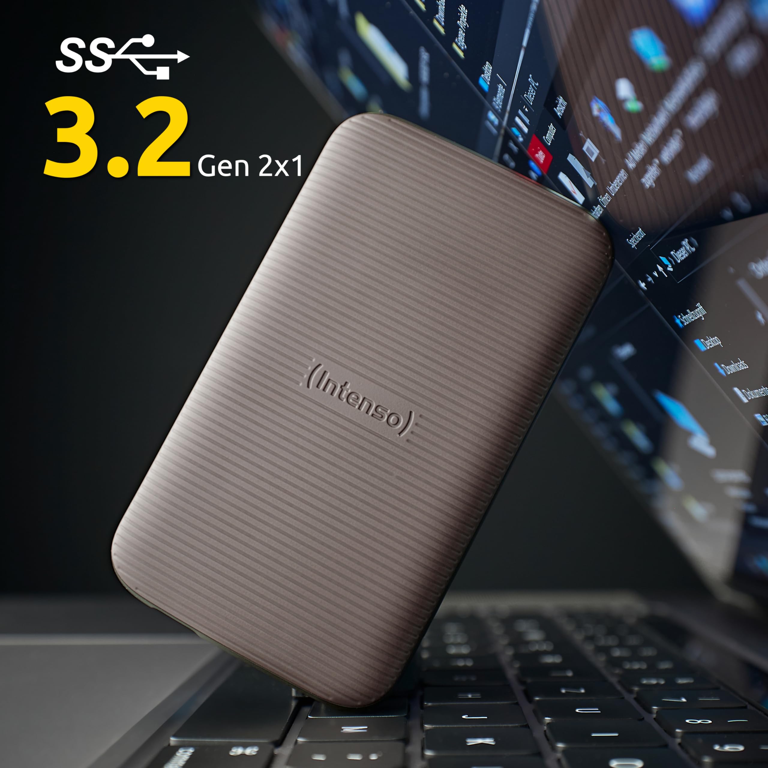 INTENSO SSD Externe TX500 500 Go