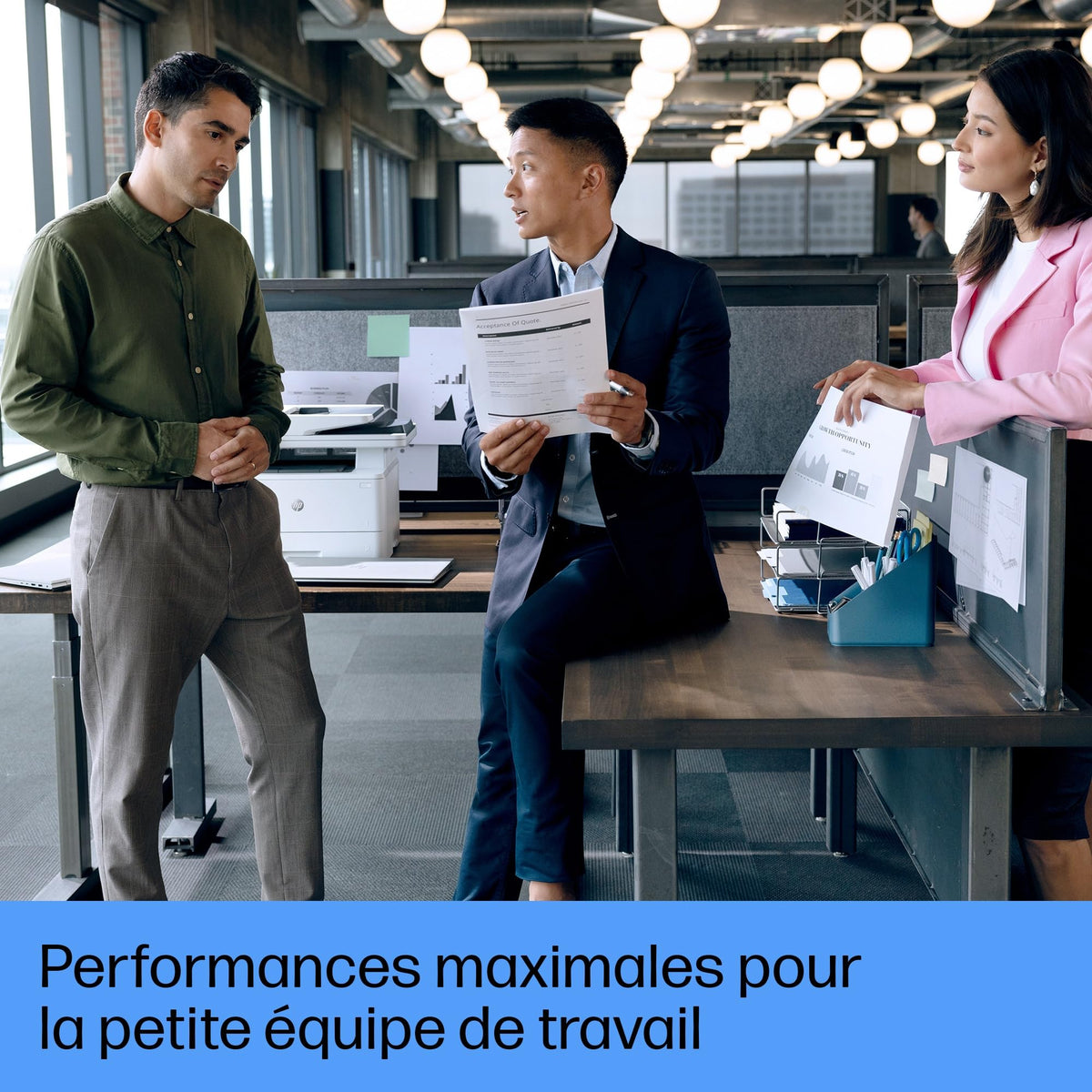 HP LaserJet Pro MFP 4102fdw Mono laser 38ppm Copy 40ppm Print 350sheets LAN Wi-Fi USB Bluetooth USB imprimante A4 laser mono WIFI