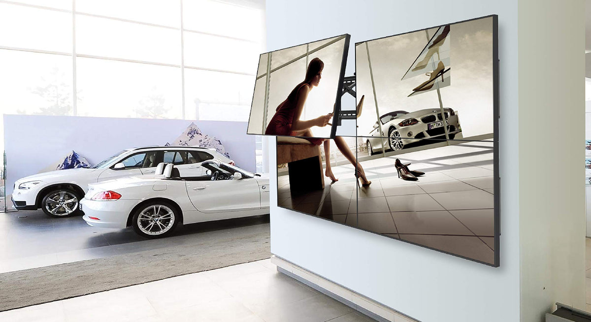 NEOMOUNTS LED-VW2000BLACK Support mural pour mur dimages 32-75p - Pop-out - max 70 kg