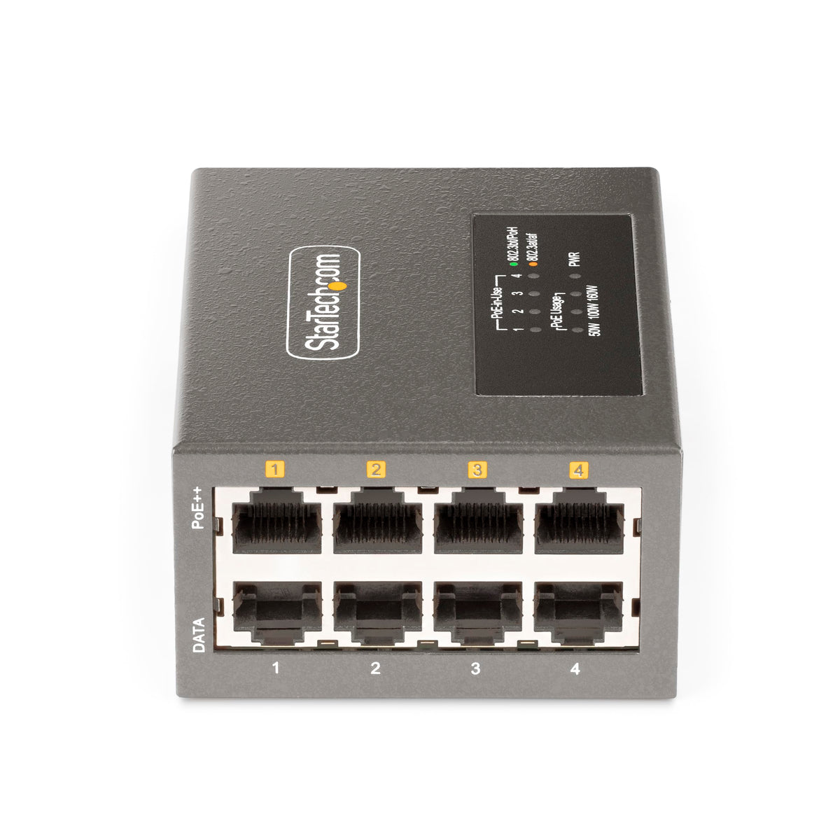 4-Port Multi-Gigabit PoE+/PoE++Injector