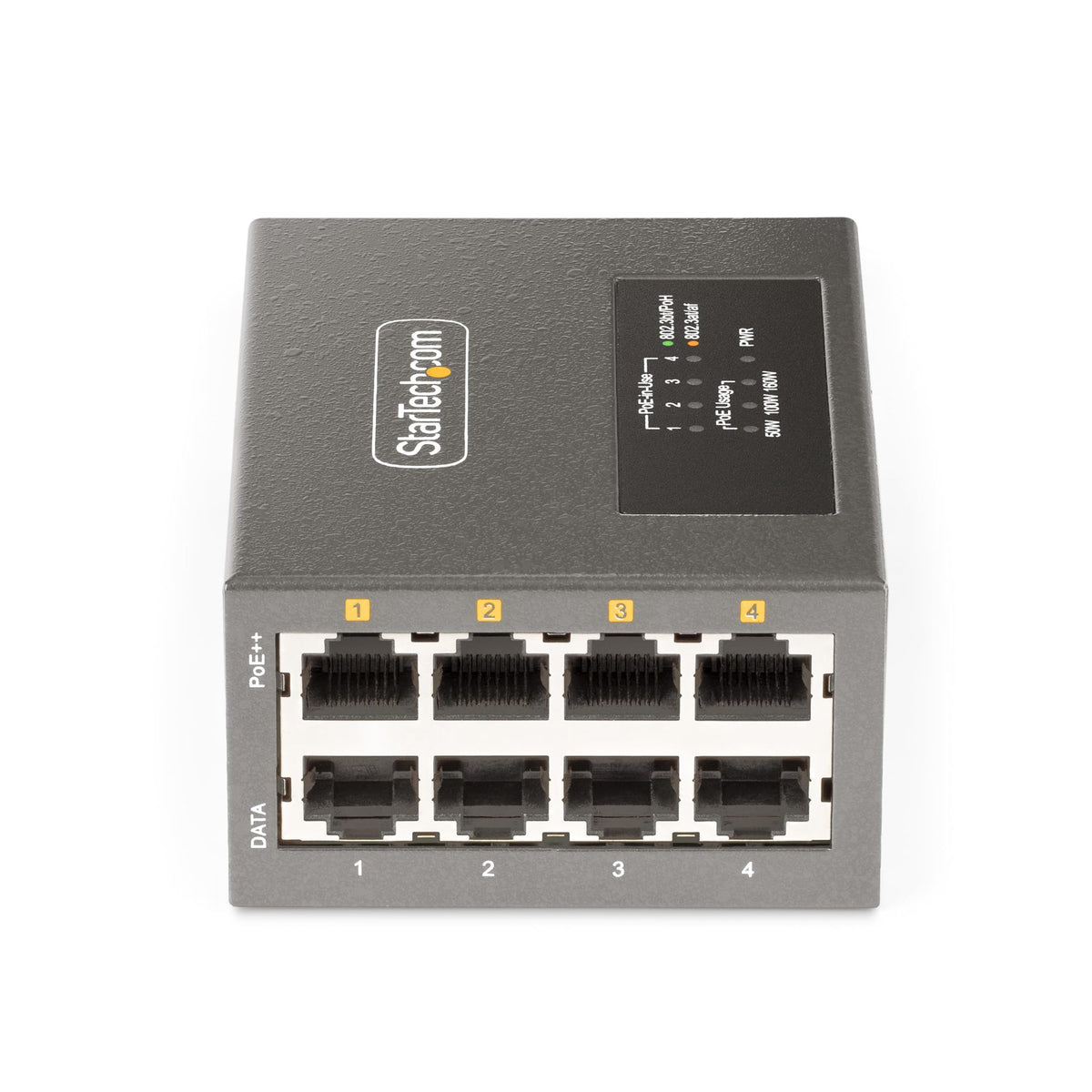 4-Port Multi-Gigabit PoE+/PoE++Injector