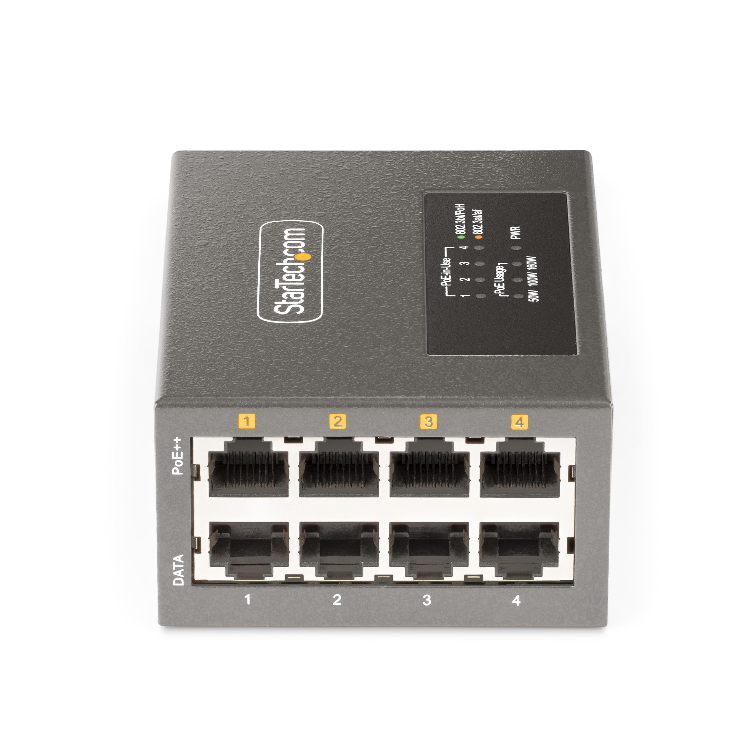 4-Port Multi-Gigabit PoE+/PoE++Injector