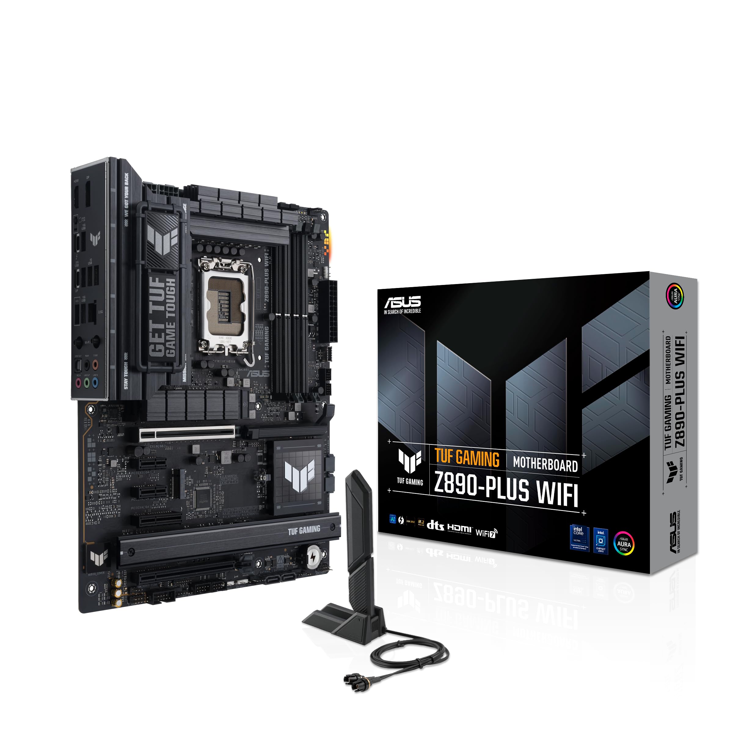 ASUS TUF GAMING Z890-PLUS WIFI LGA1851 DDR5 ATX MB