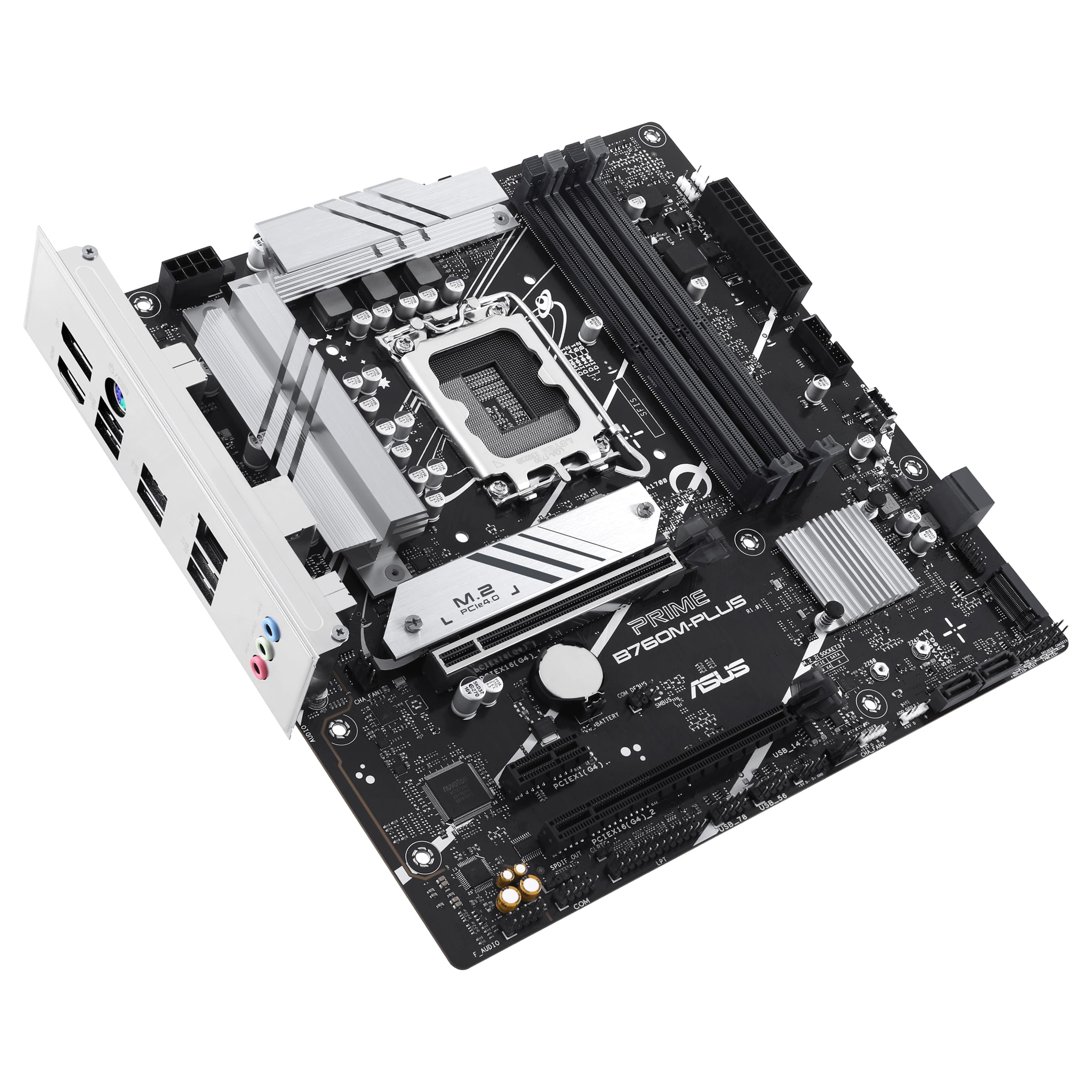 ASUS PRIME B760M-PLUS LGA 1700 4xDDR5 microATX 4xSATA MB 1xHDMI 1xDP 2xM.2