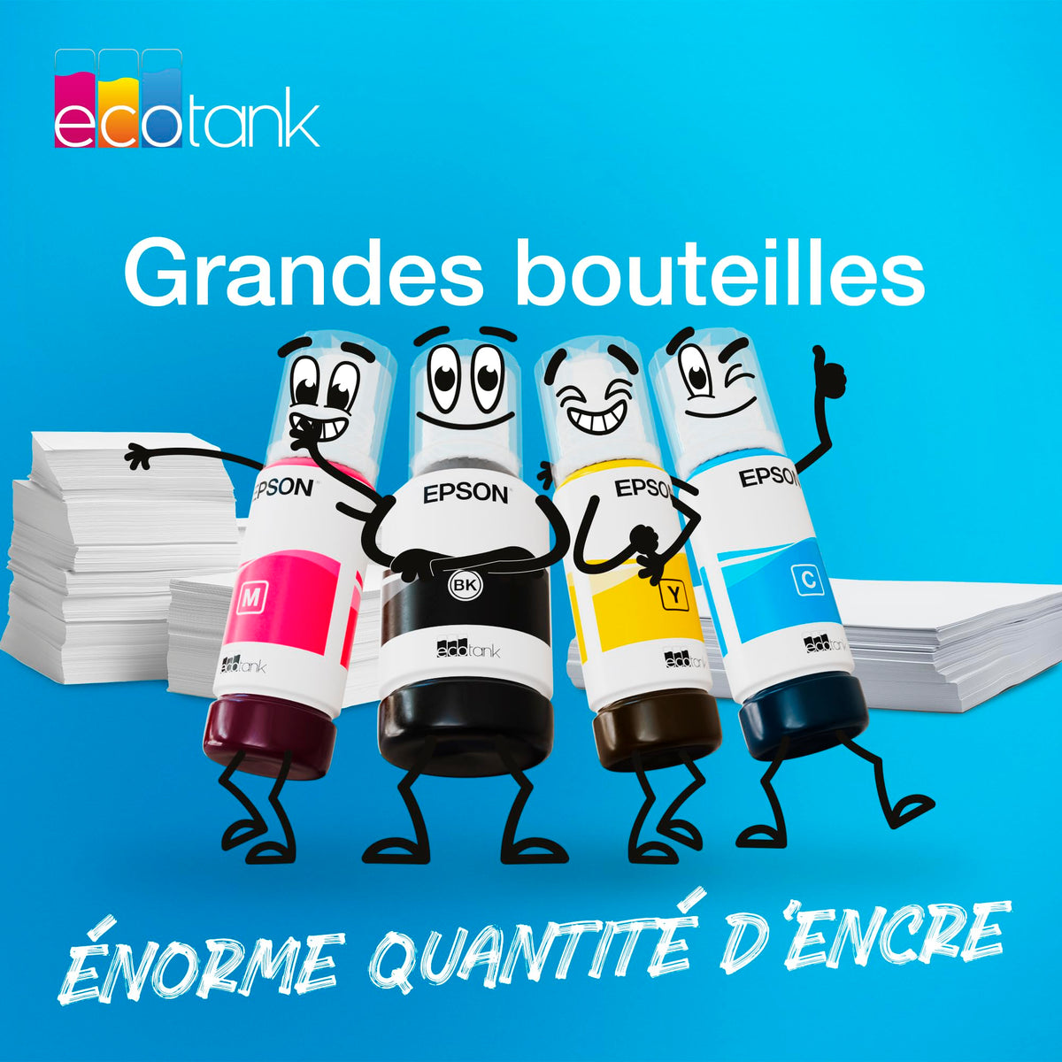 EPSON 1LB 102 EcoTank Cyan ink bottle