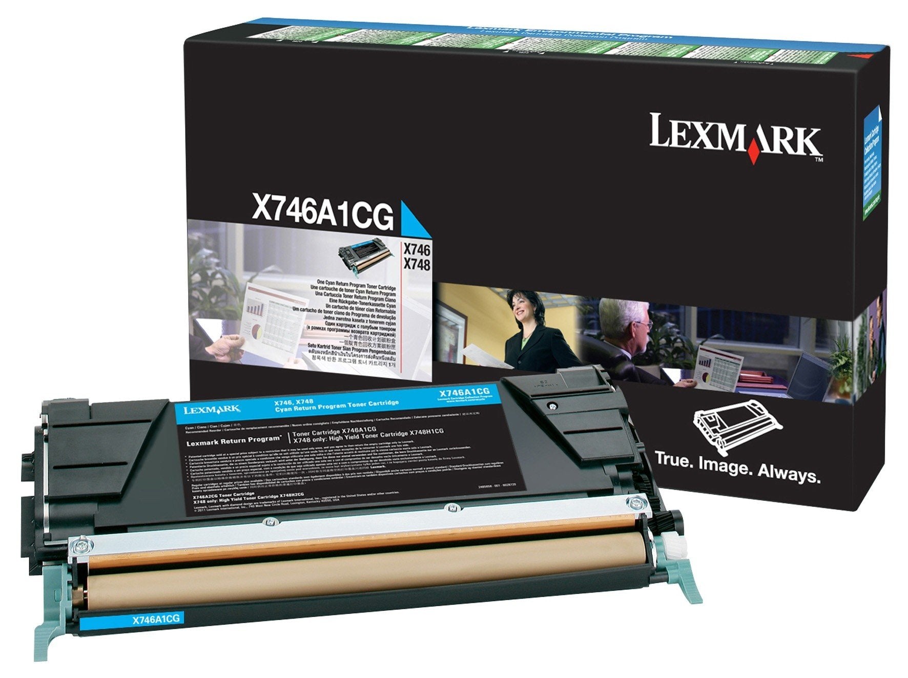Toner f X746 X748 CY 70K RP
