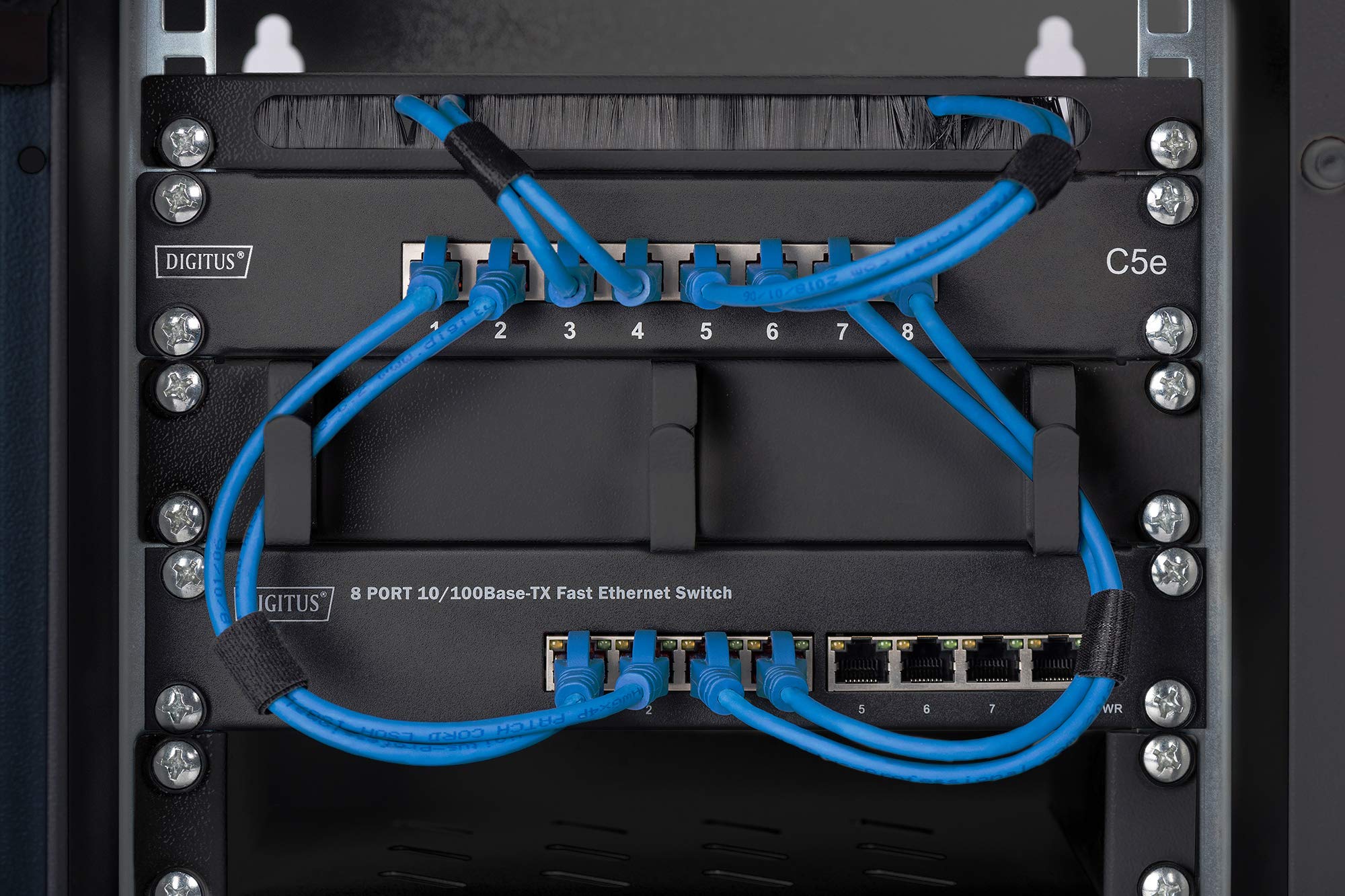 Digitus DN-10-TRAY-1-B accessoire de racks Étagere