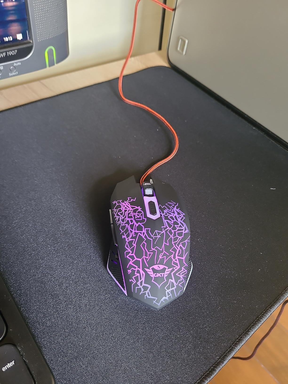 TRUST Souris gaming filaire FELOX rétroéclairée - Noire